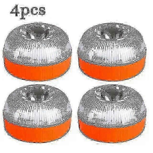 Newest V16 Portable Emergency Light: Homologated Car Beacon with Magnetic Strobe in Orange/Blue/Red