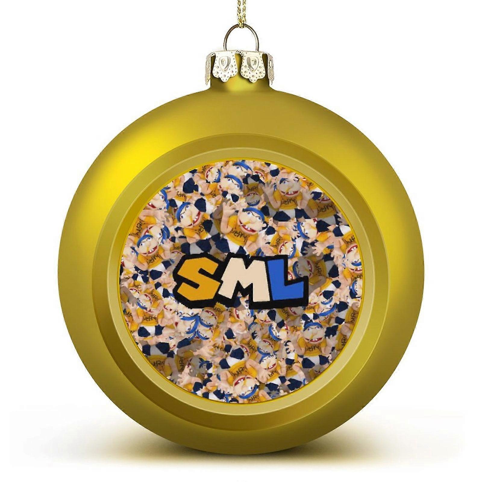 Karácsonyi labdák Jeffy karácsonyi függő csepp dekoráció karácsonyfadíszek