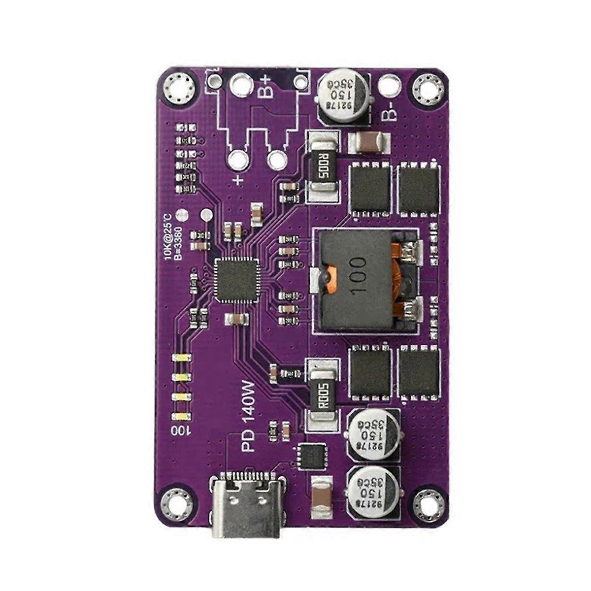 PD3.1 140W Fast Charger Module 5S Lithium Battery Charger Discharger Module Type C Interface Suppor