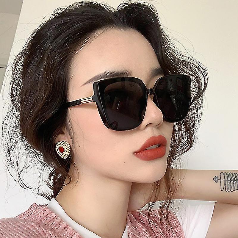Square Frame Sunglasses Trendy Sunglasses-e