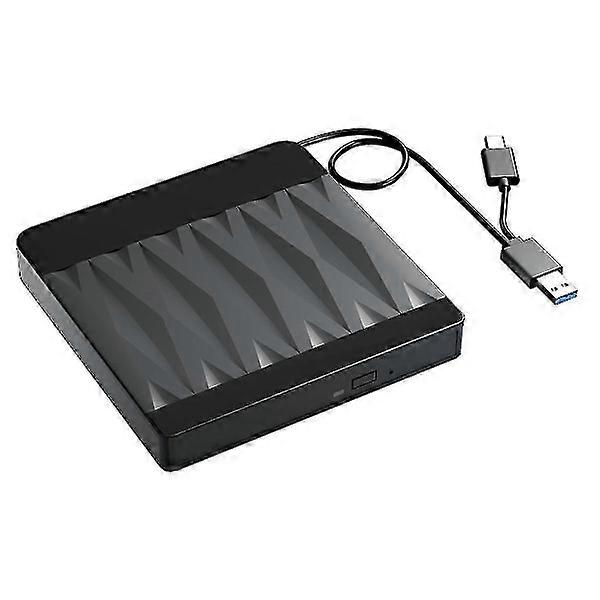 External Blu-Ray Drive Optical Drive CD DVD BD Burner RW Player, Rewriter Disc Duplicator Comp
