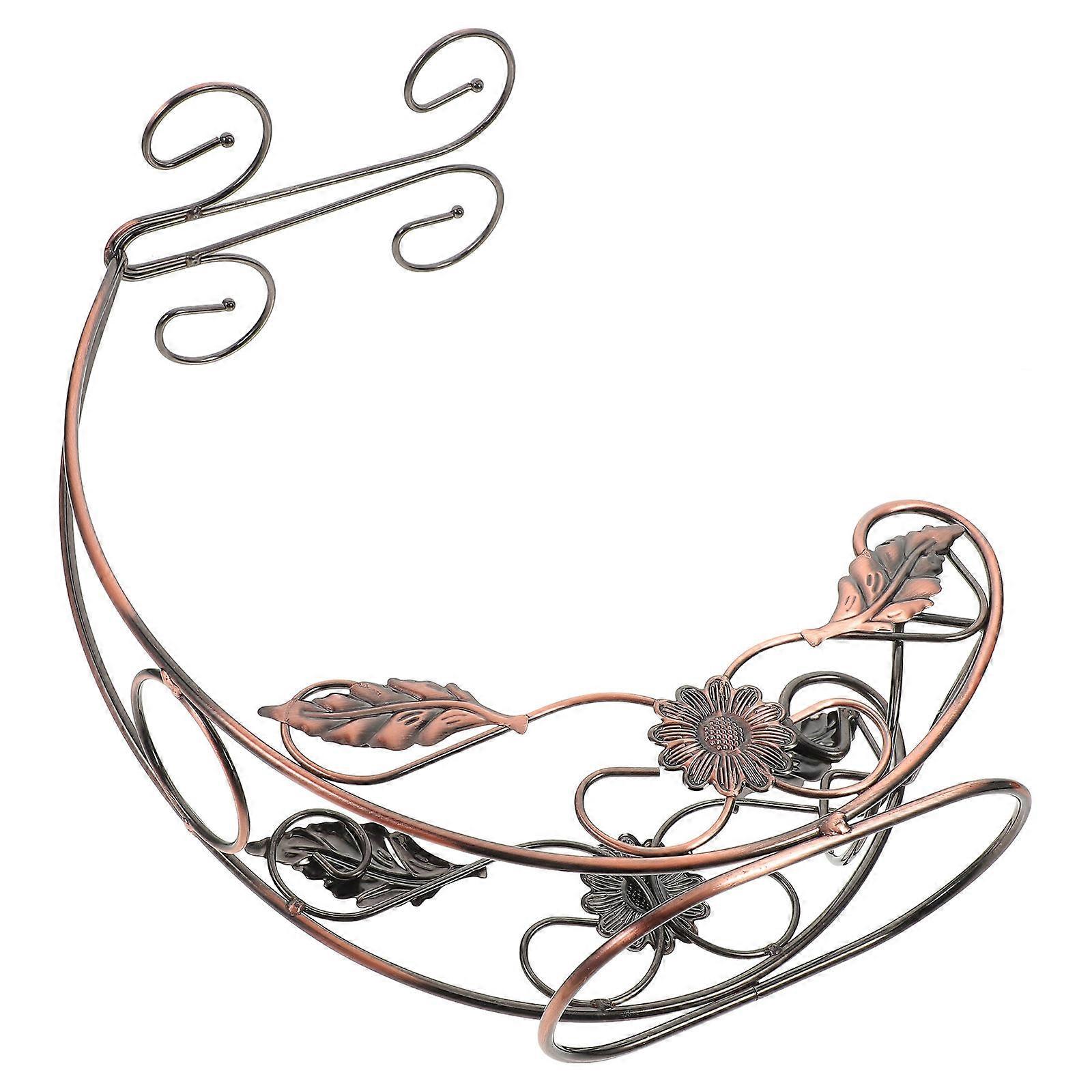 Vintage Upside Down Wine Glass Rack for Storage Use Tabletop Holder