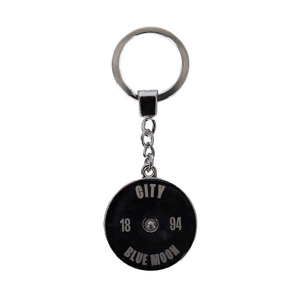 Manchester City FC Fidget Spinner Keyring