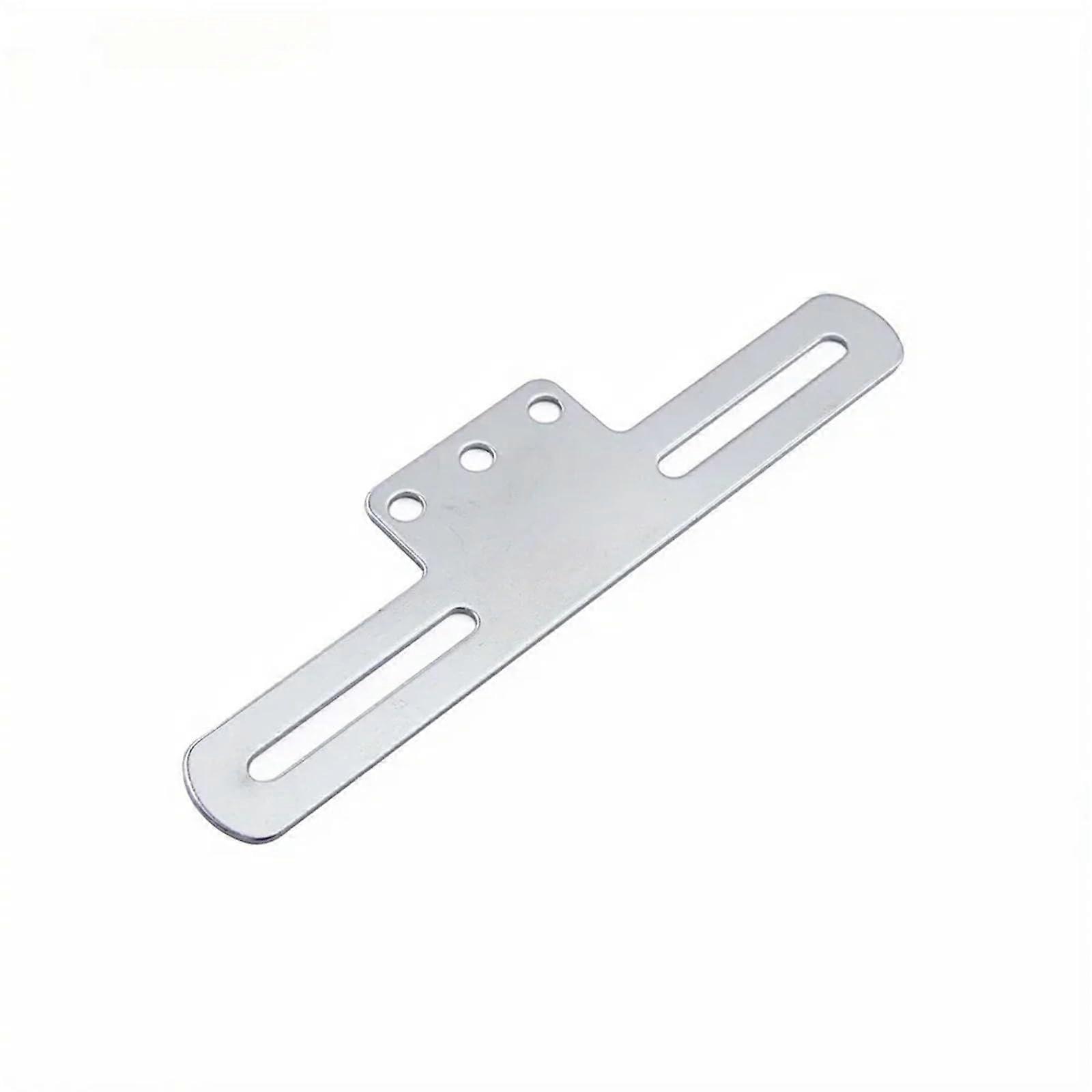 Chrome Universal Motorcycle License Plate Holder with Tail Light Bracket for Custom Bikes