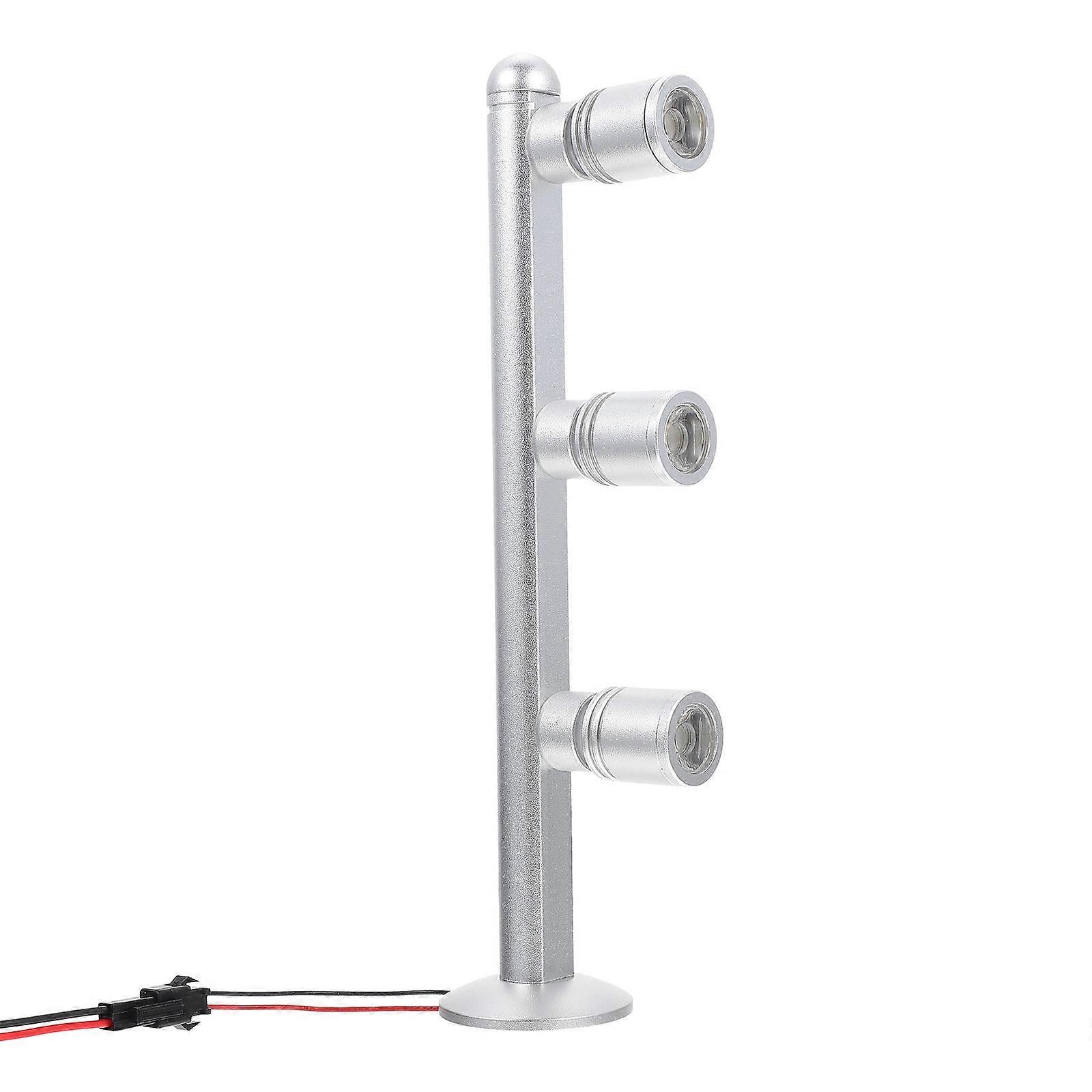 LED Display Spotlight for Indoor Use 2Pcs Convenient Silver Lamp