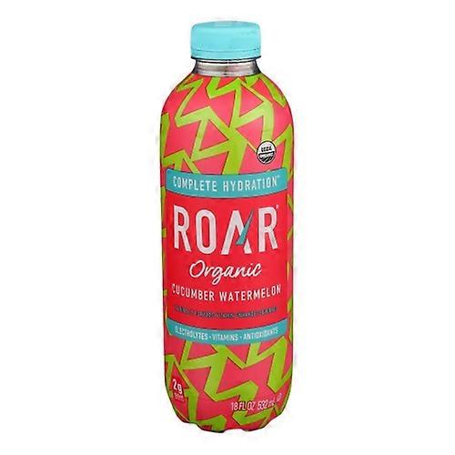 Roar Beverages Organic Cucumber Watermelon Beverage, 18 Oz