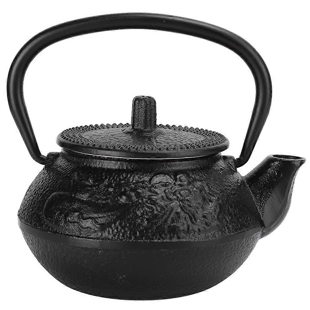 0.3L Japanese Cast Iron Teapot with Infuser for Loose Leaf Tea, Elegant and Durable Design