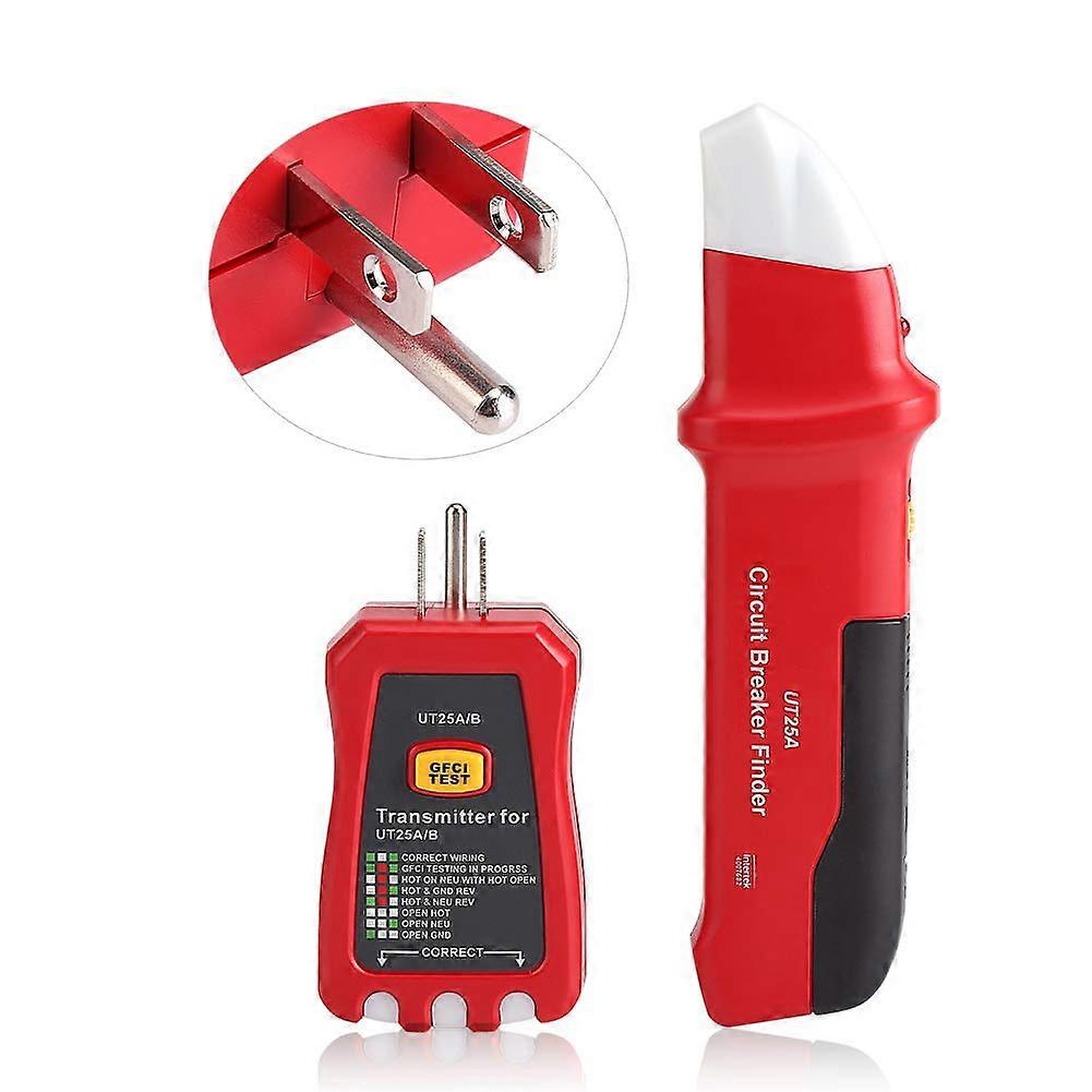 Circuit Breaker Finder with LED Indicators, Wide Voltage Locator Tool for Fast Circuit Identification