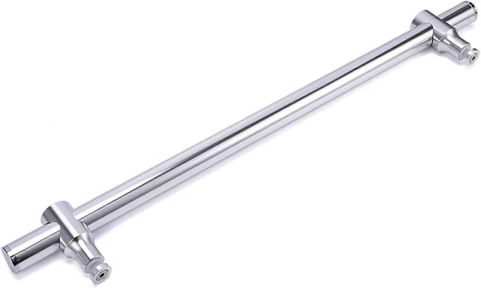 Adjustable Sliding Shower Glass Door Handle with Towel Bar, 550mm, Modern Design, Easy Install
