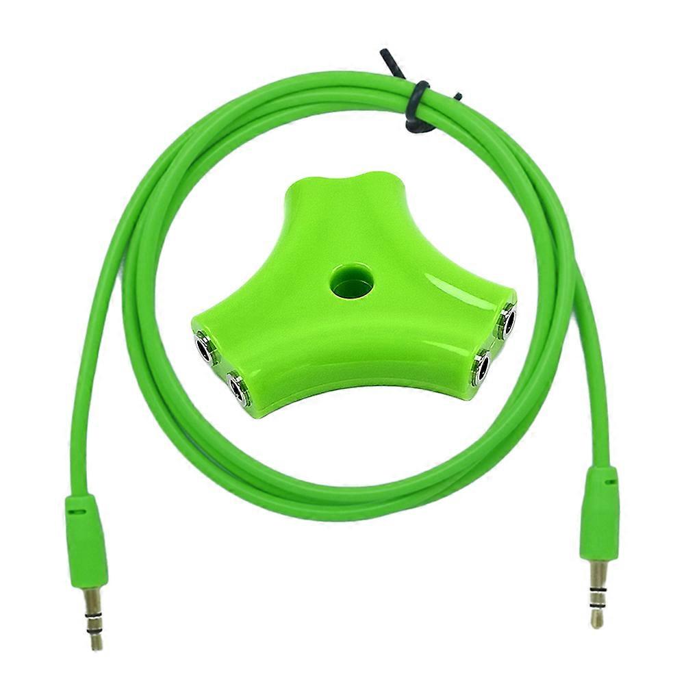 3.5mm Headset Earphone Splitter Adapter for with 3Pcs Set