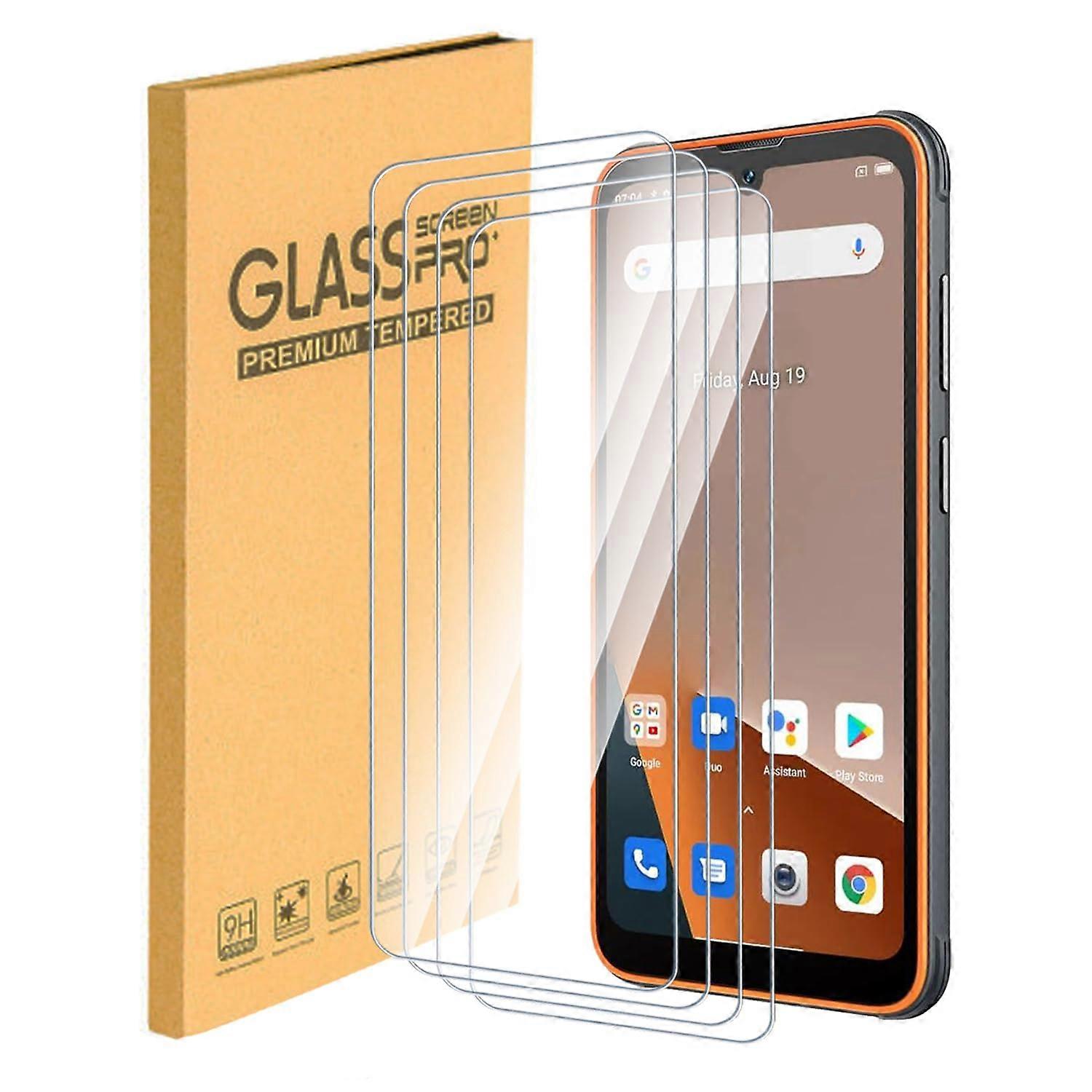 4Pack Tempered Glass Screen Protector for Blackview BV5200, 9H Hardness, Ultra Clear, AntiScratch