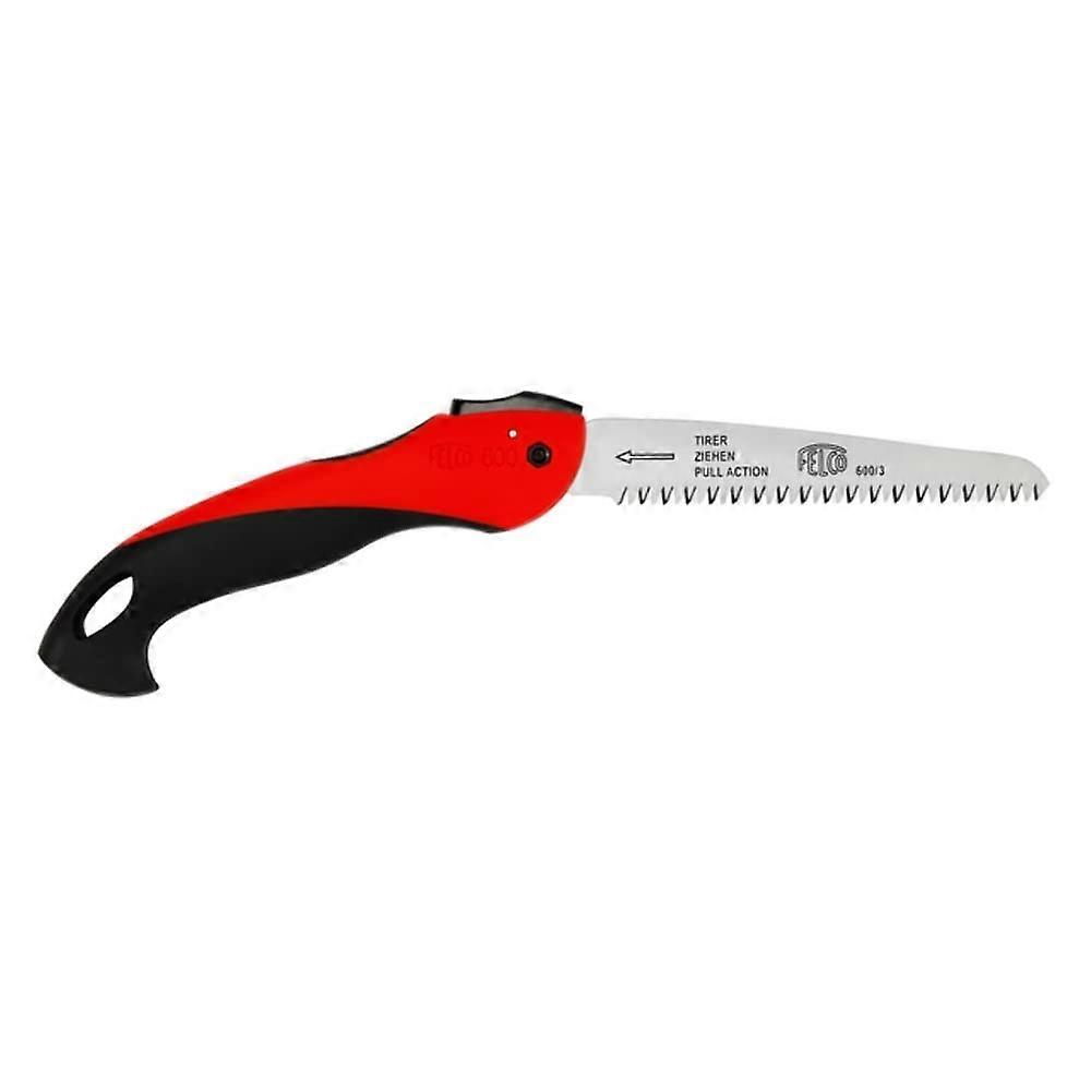 Folding Pruning Saw 600 with Pull Cut Blade, ChromePlated Stainless Steel, 160g Lightweight