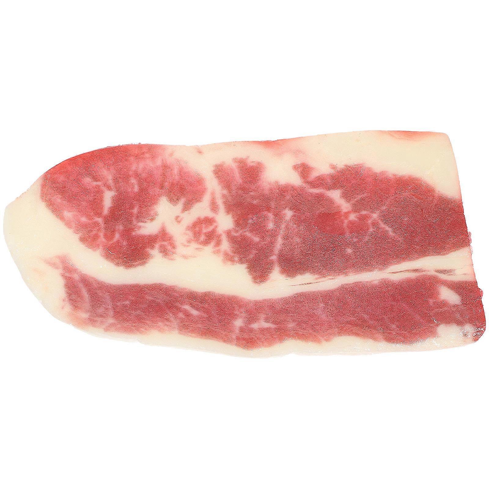 Fake Beef Prop Artificial Meat Prop for Decor Cooking Toy