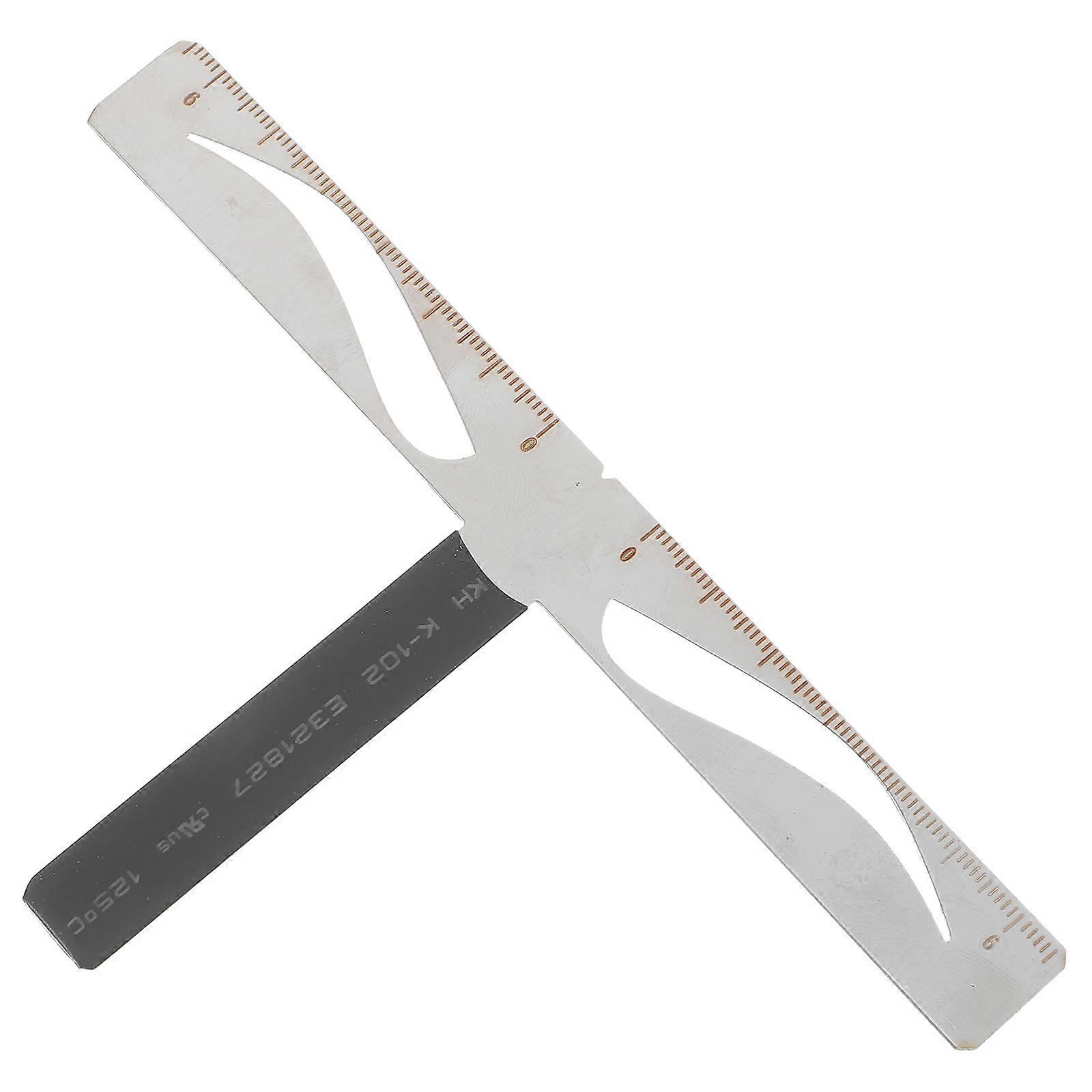 Eyebrow Stencil Kit Ruler for Makeup Use Reusable Eyebrow Caliper