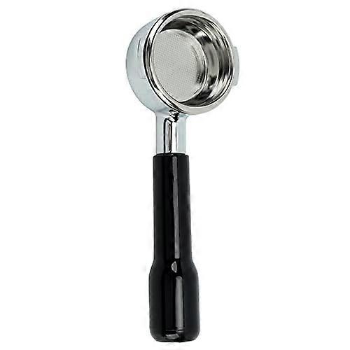 58mm Bottomless Portafilter for E61 Espresso Machine with Ergonomic Long Handle Black
