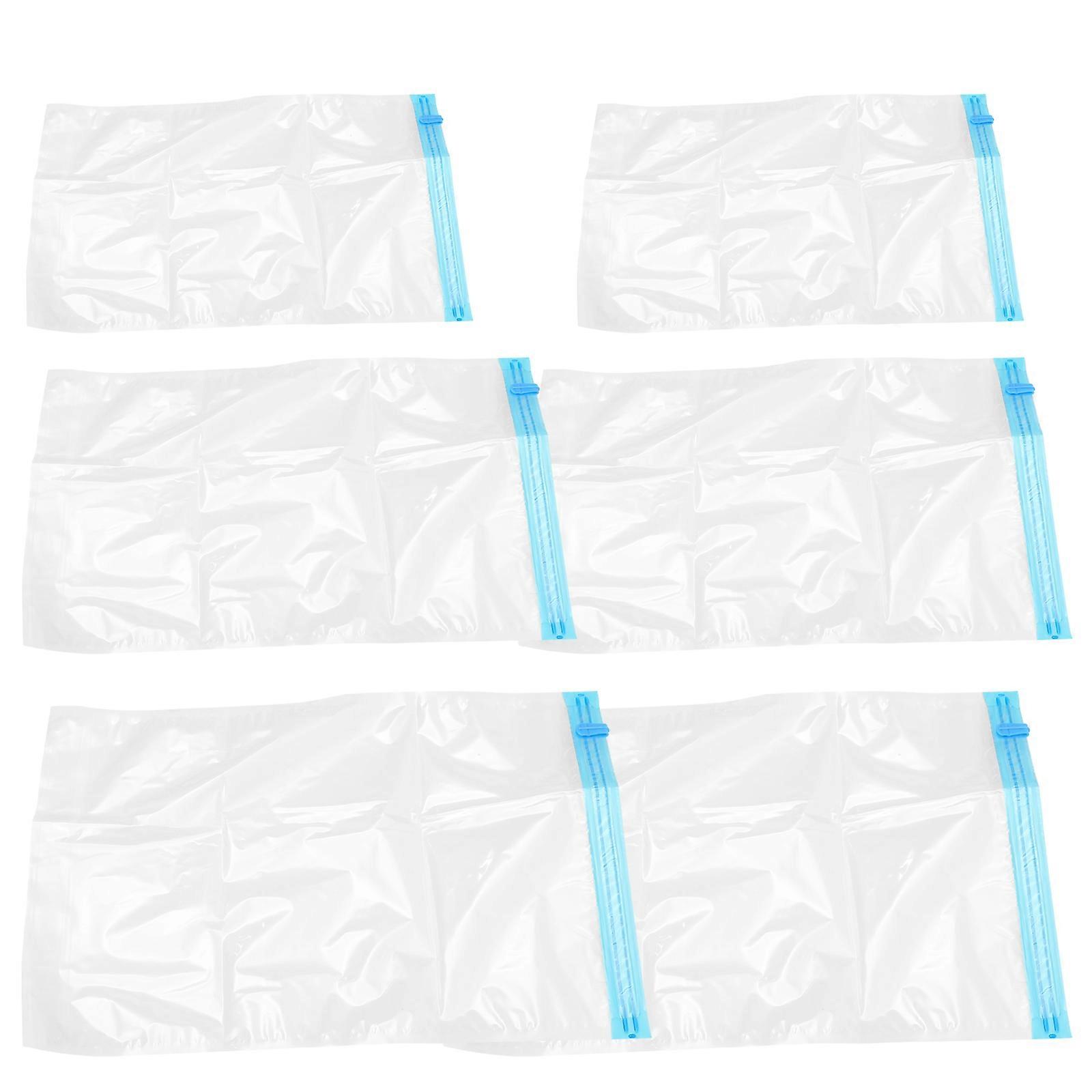 Compression Bags Travel Storage Holders Vacuum Compression Space Saving 6Pcs