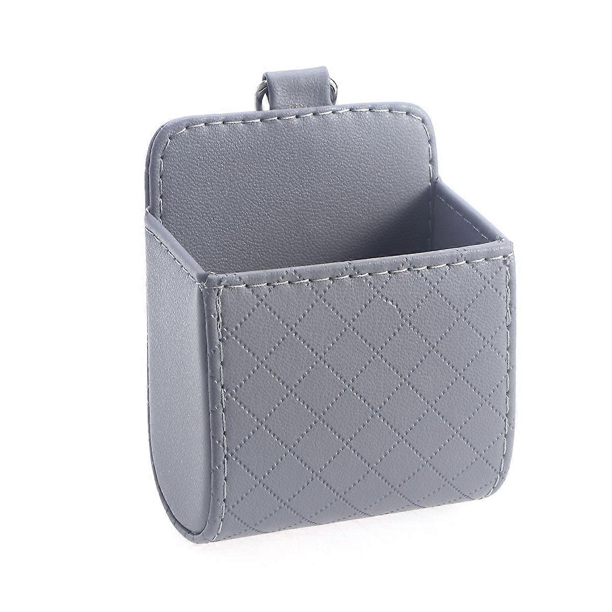 Car Phone Storage Bag for Car Articles Storage Universal Grey