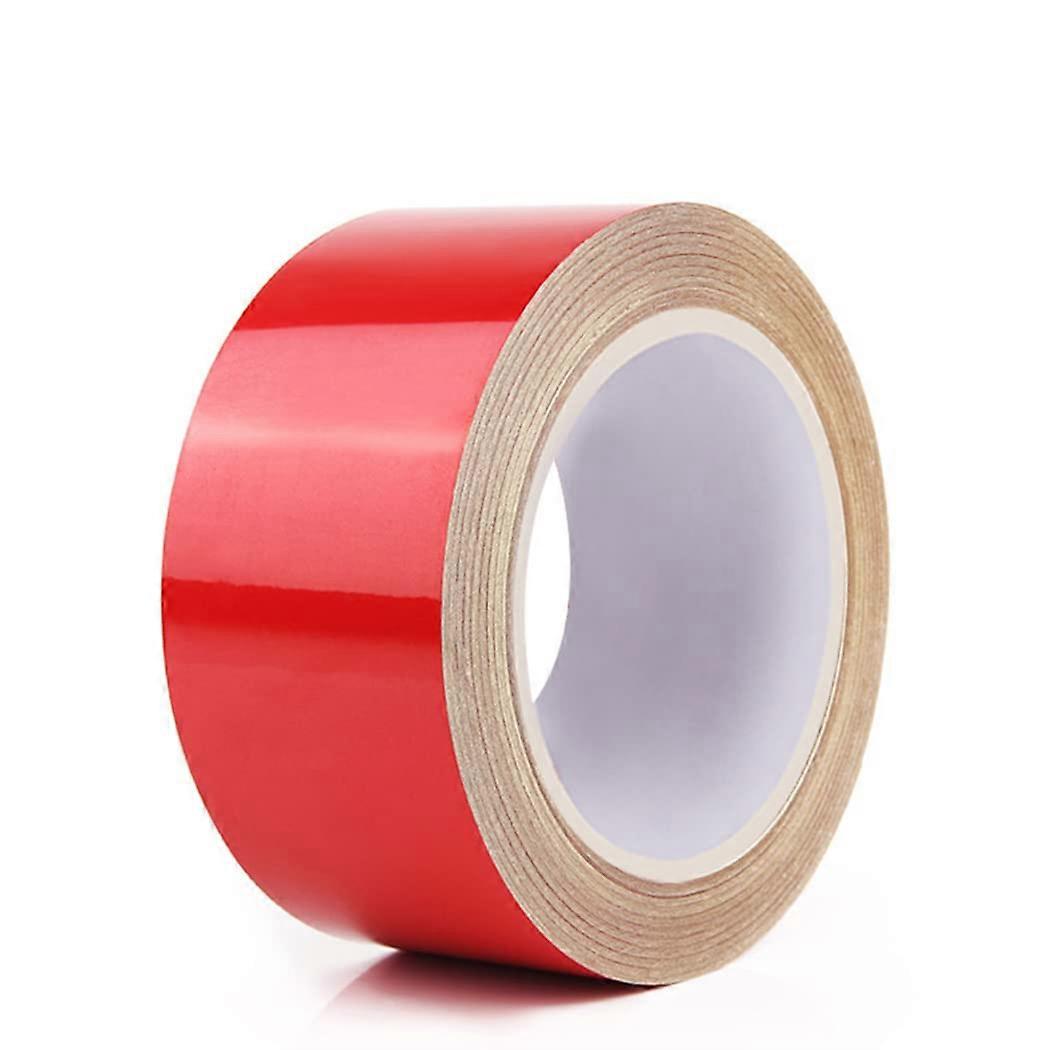 Reflective Safety Tape Red Honeycomb Pattern  Visibility Waterproof Durable Outdoor Marking