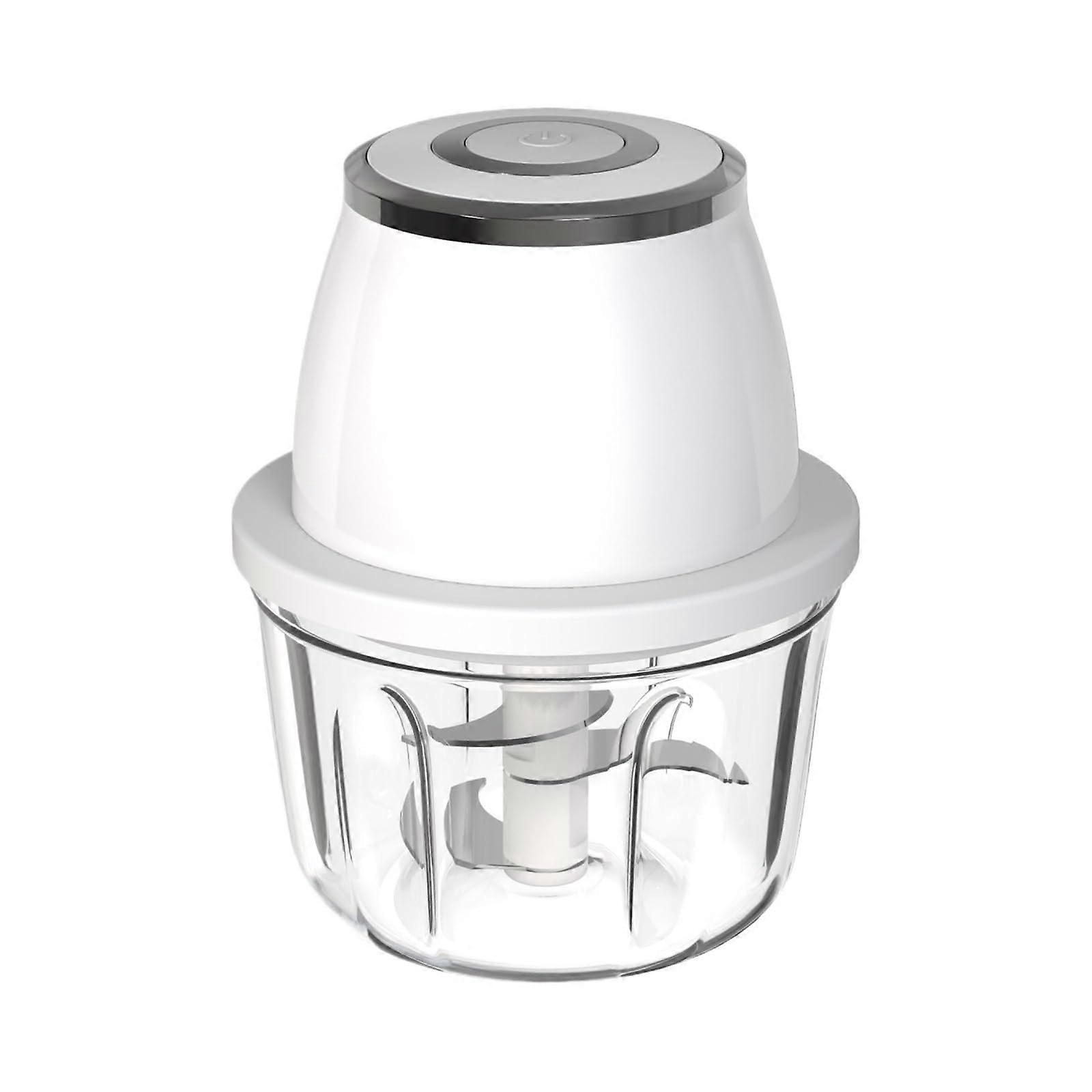 Mini Electric Meat Grinder with Power Motor for Multifunctional Food Processing and Garlic Grinding