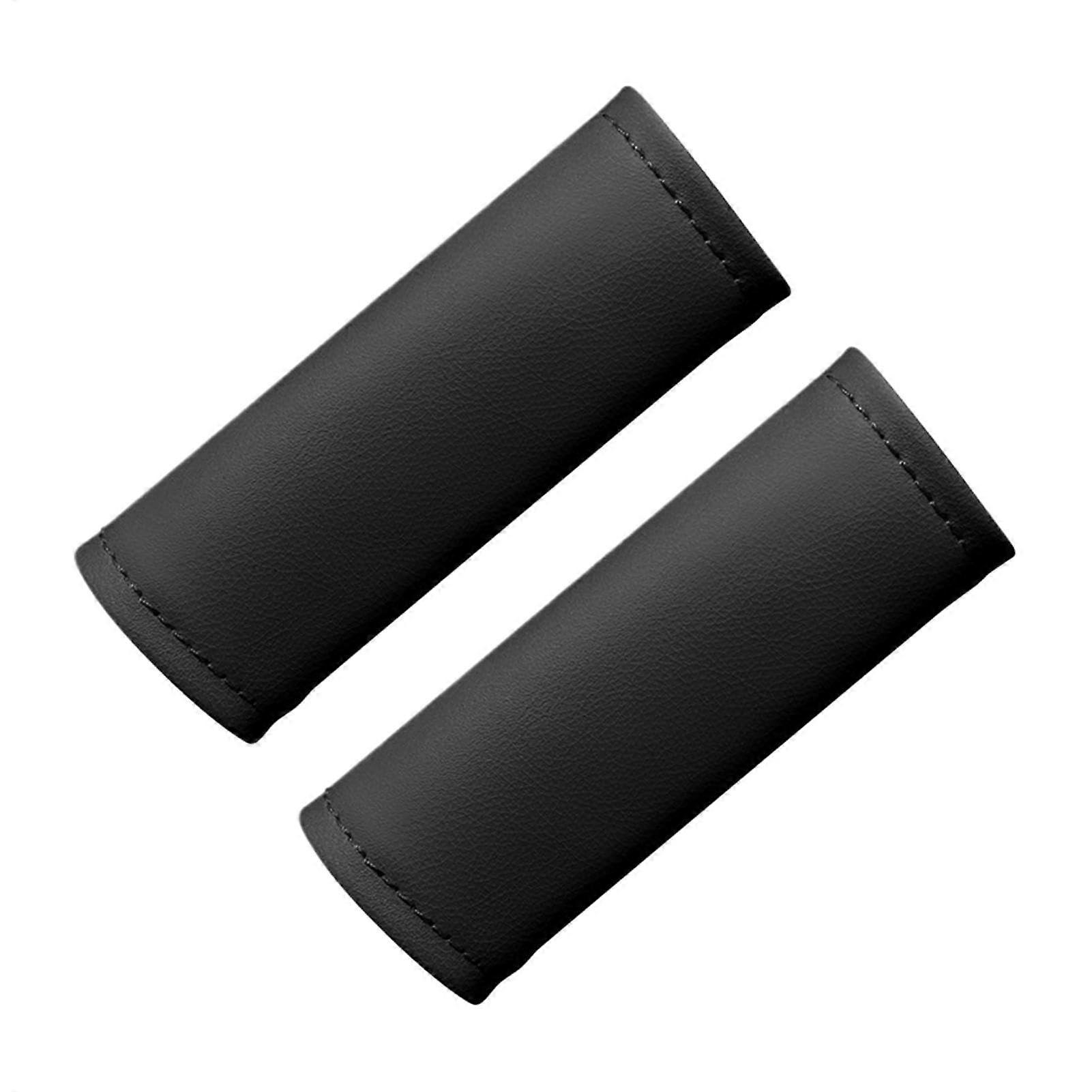 Car Grab Handle Cover PU Leather AntiScratch Protector Universal Fit Easy Adhesive Install