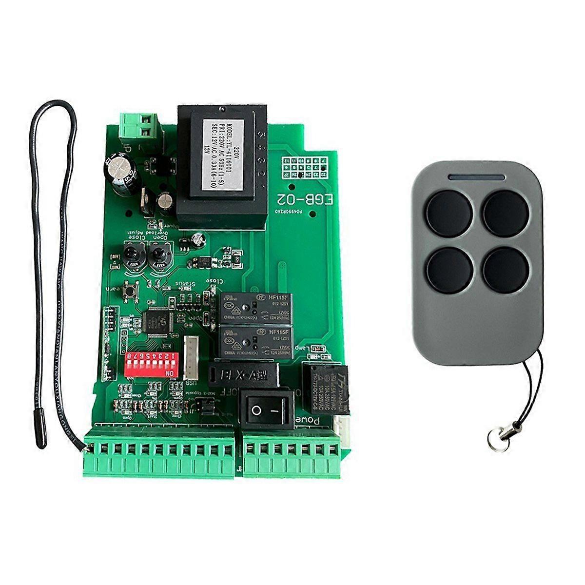 AC110 Automatic Sliding Gate Motor Control Board with Remote Control for Sliding Gate Opener Access
