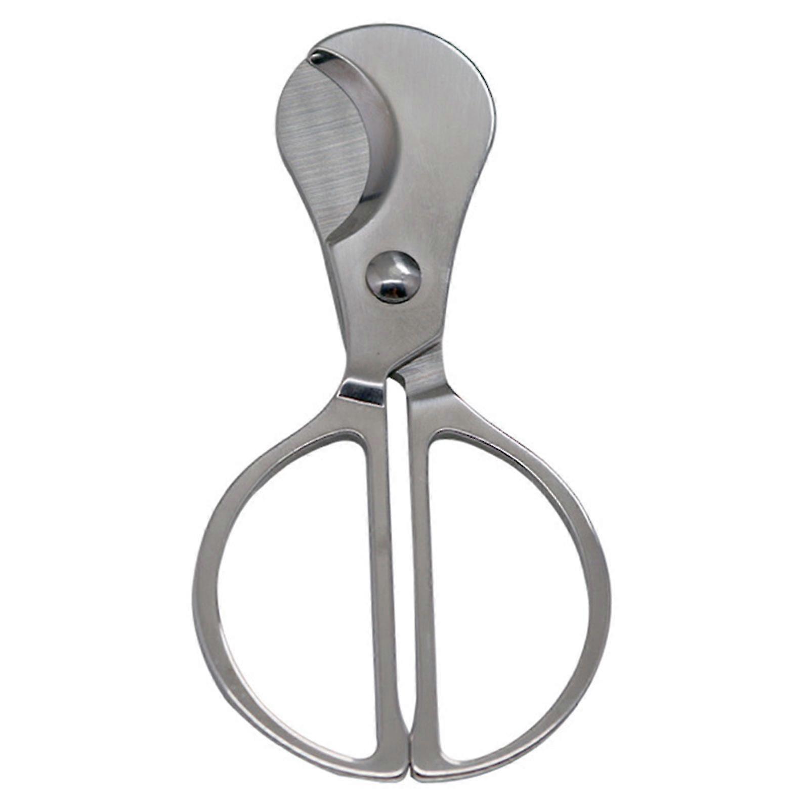 Cigars Scissors, Ultra-Sharp Guillotine Style Ergonomic Scissors for Small Large Cigars