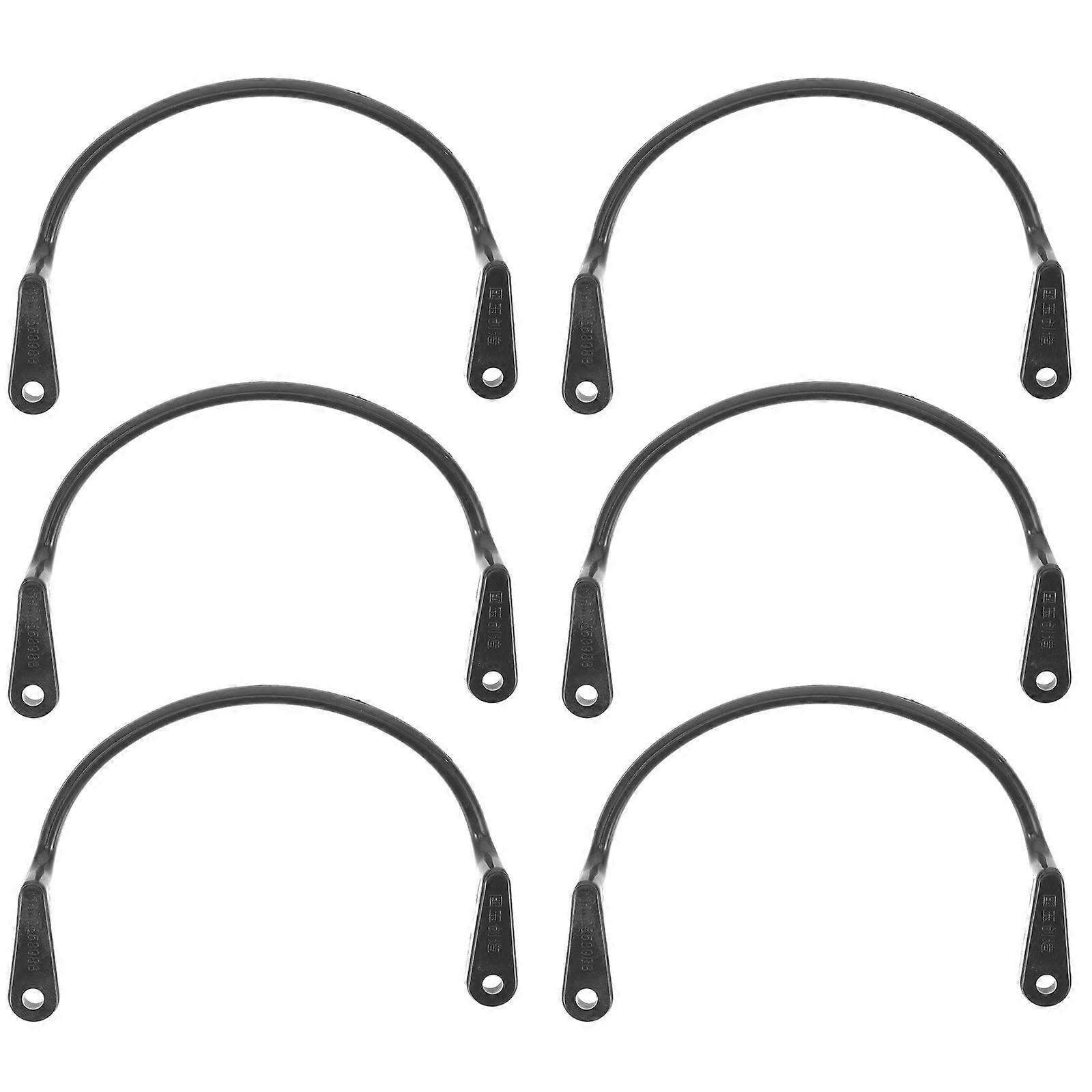 6Pcs Billiard Pool Table Pocket Holders Plastic Fixing Holders Pool Table Pocket Hanging Accessories