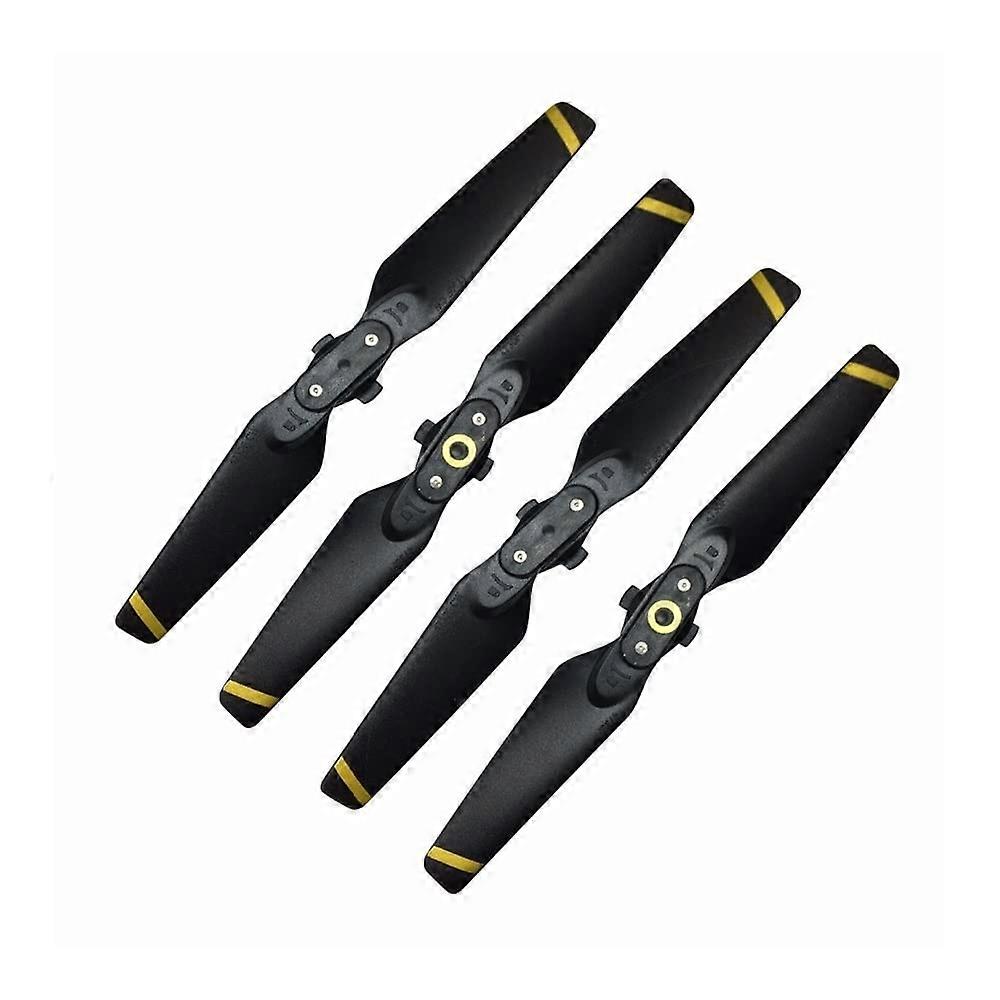 Foldable Quick Release 4730F Gold Propellers Set for Stable and Lightweight Flight for DJI Spark