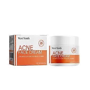 West Month Salicylic Acid Mask - Gentle Facial Cleansing, Fades Acne Marks, Tightens Pores, Purifying Face Mask