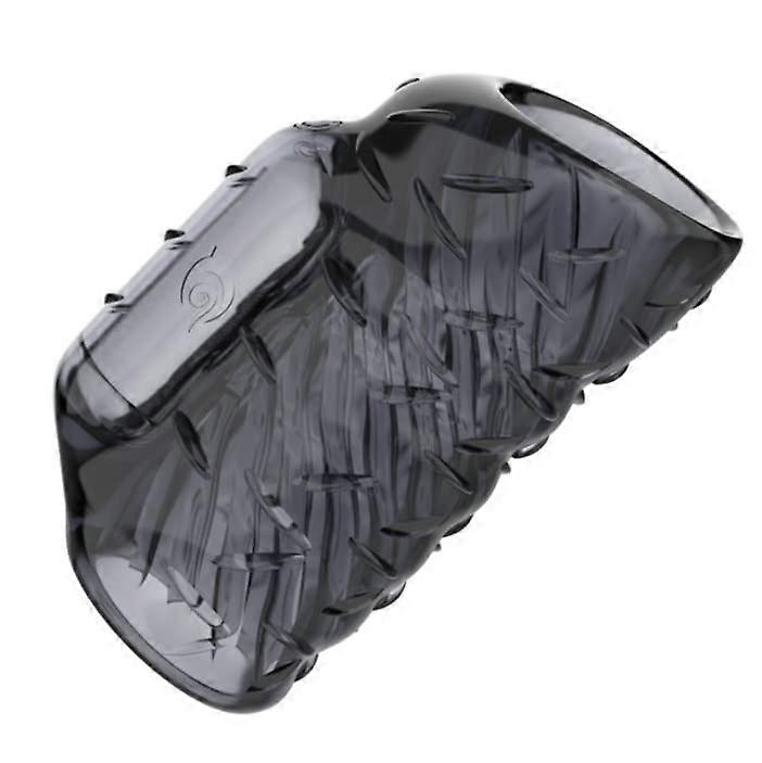 Silicone Cock Ring Vibrator for Men Enhances Erection Strength and Delays Ejaculation