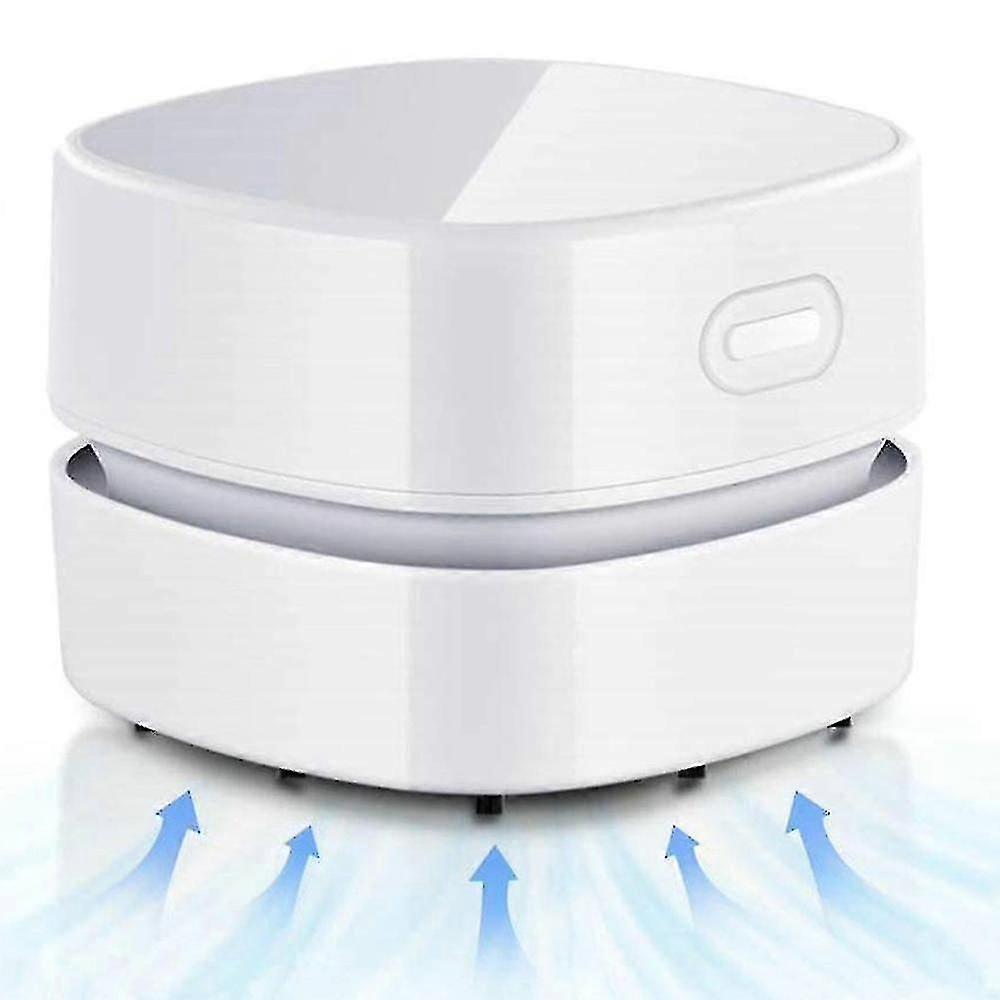 3 Color Desktop Vacuum Cleaner,mini Table Dust Sweeper Energy Saving