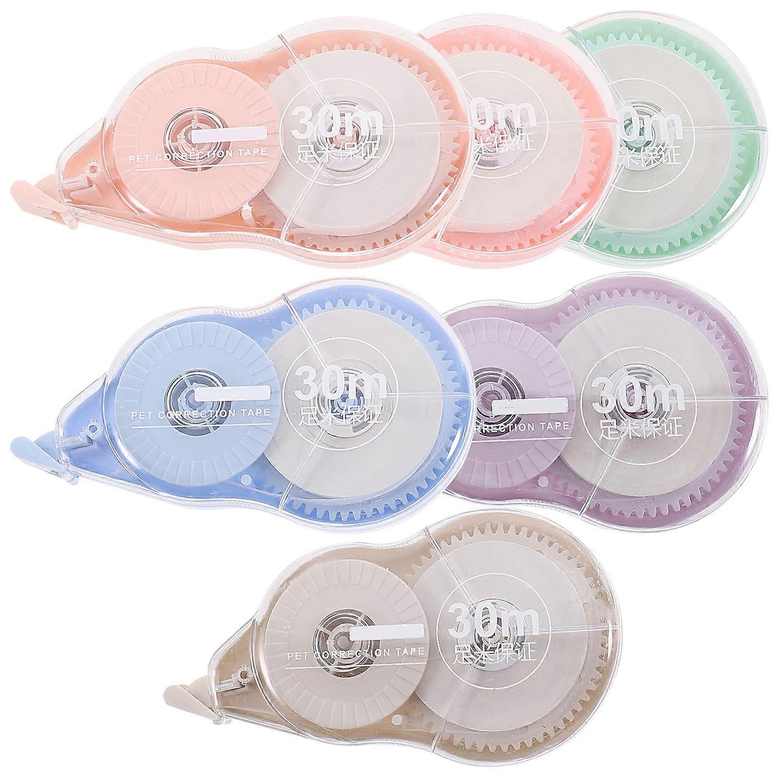 Correction Tape Students Correction Tape for Writing 6Pcs Pack
