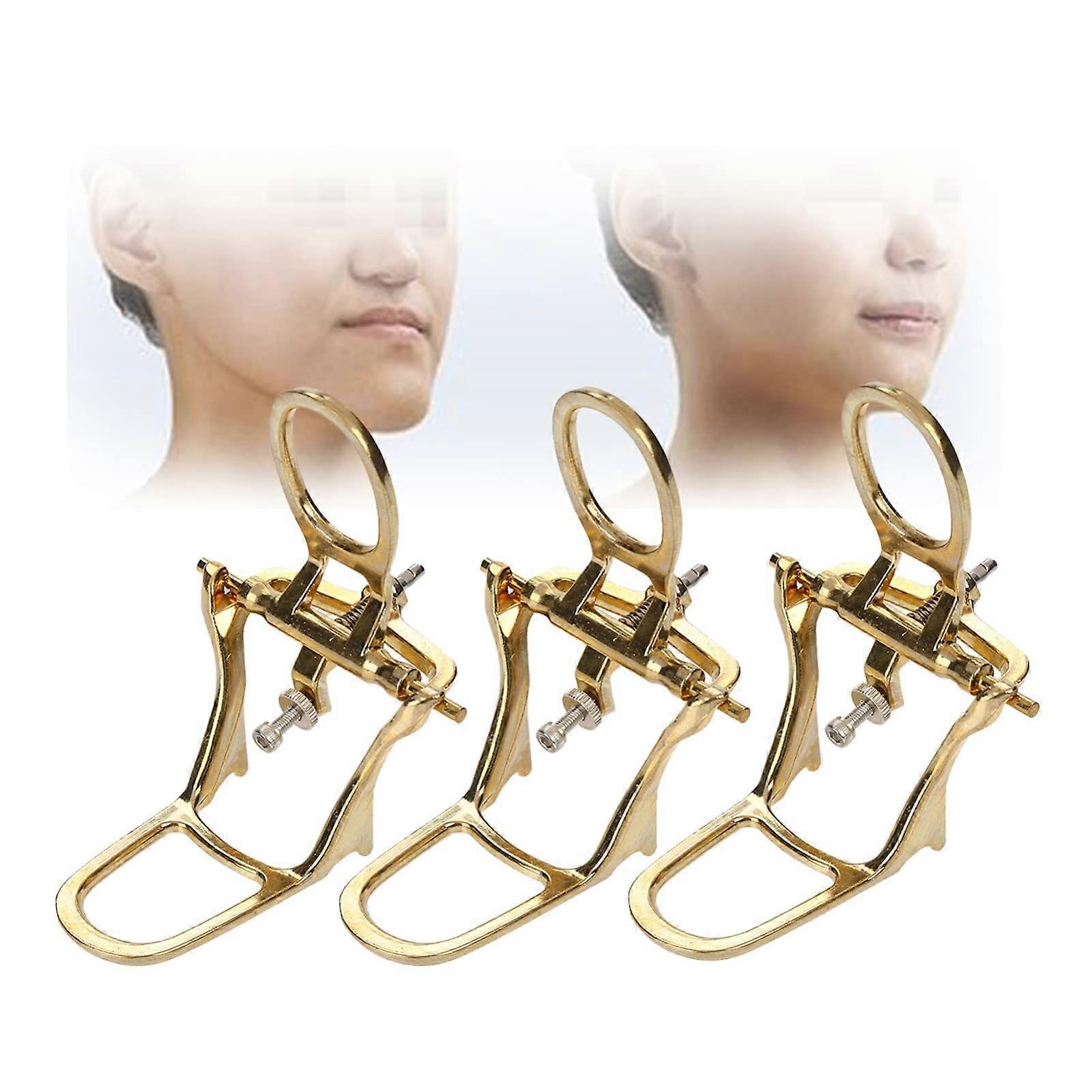 3PCS Universal Dental Lab Articulator Medium Size for Versatile Application and Predictable Fit