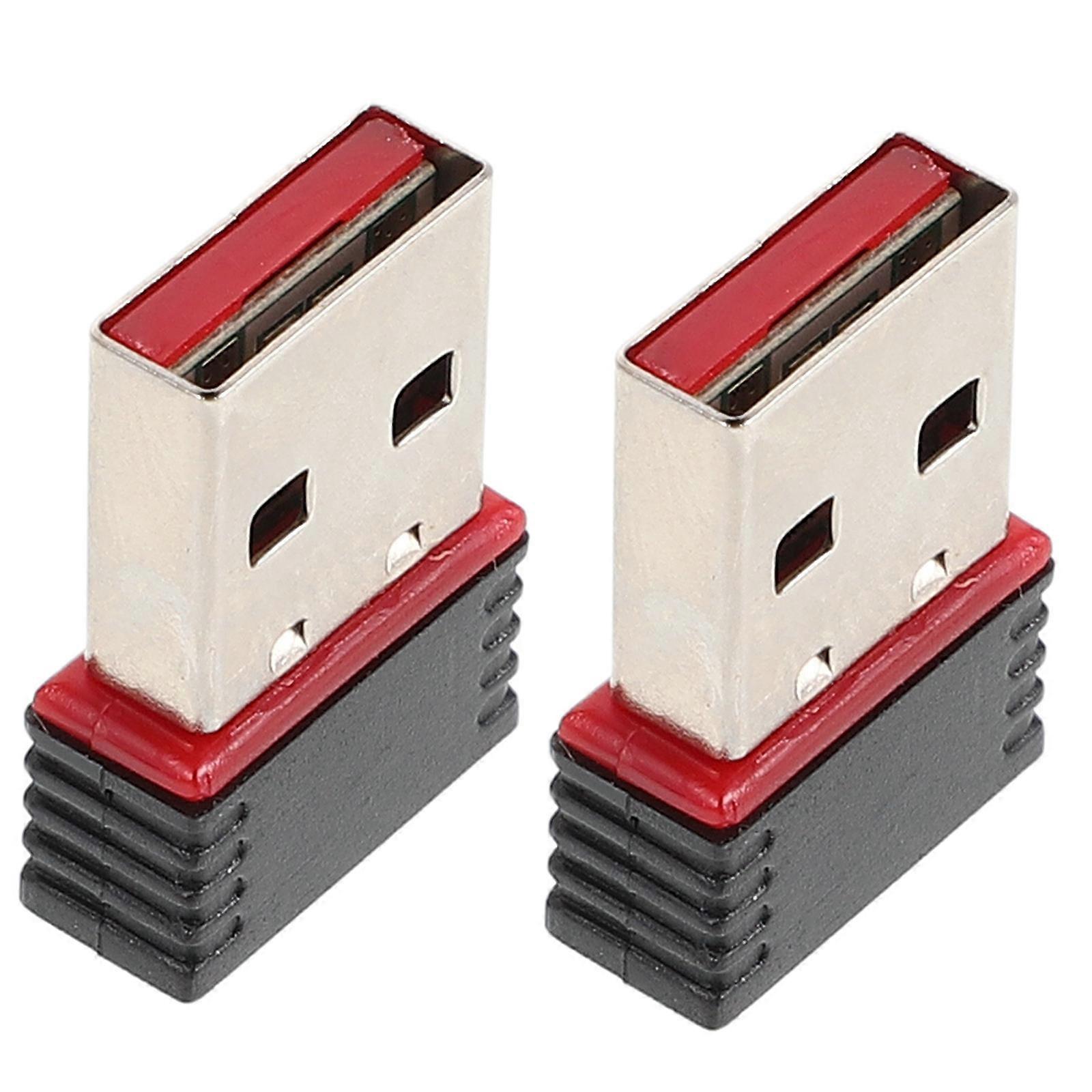 Wireless USB WiFi Network Adapter for Computers 2Pcs Strong Compatibility Model