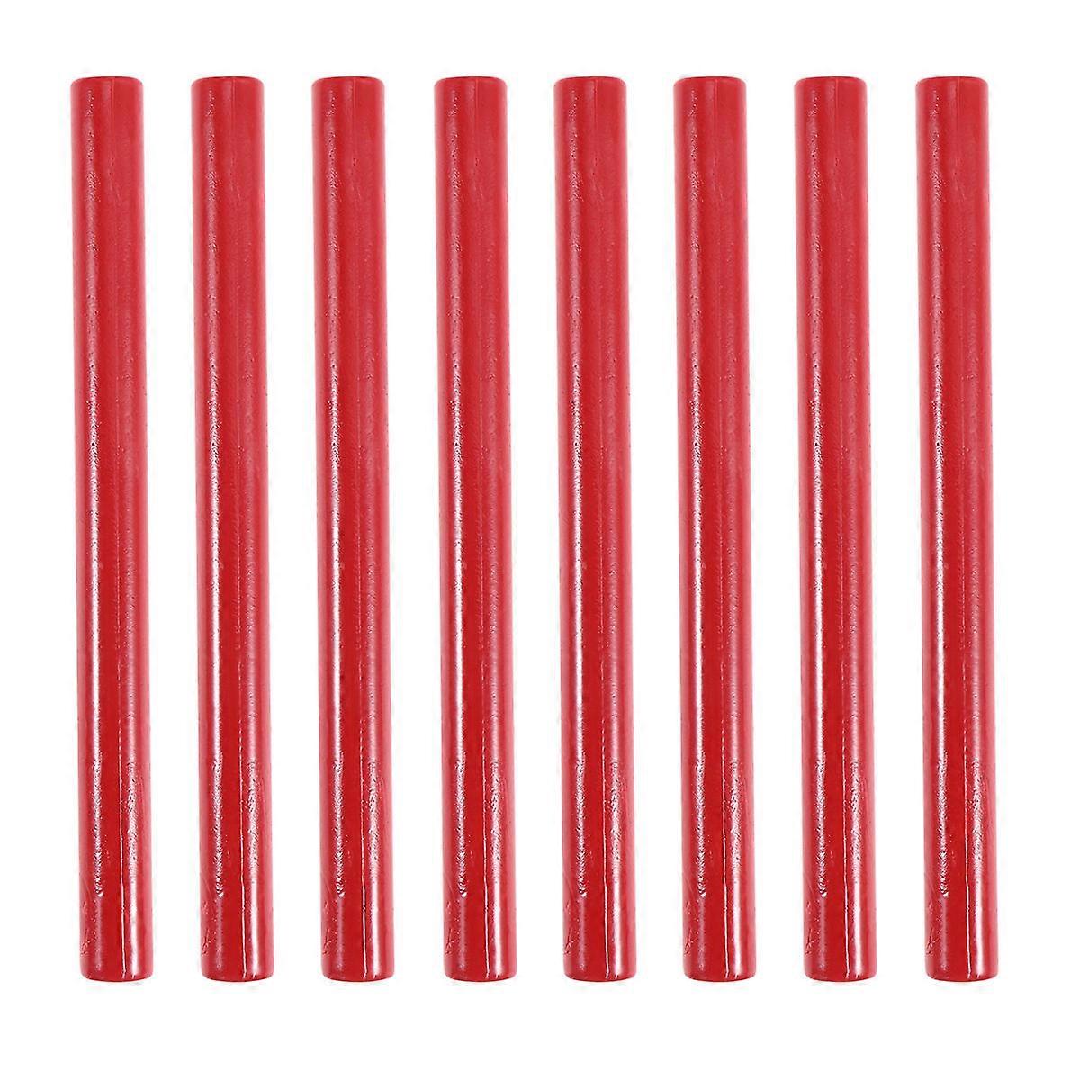 Sealing Wax Practical Wax Sticks for Envelope 8Pcs Red Sealing Pack