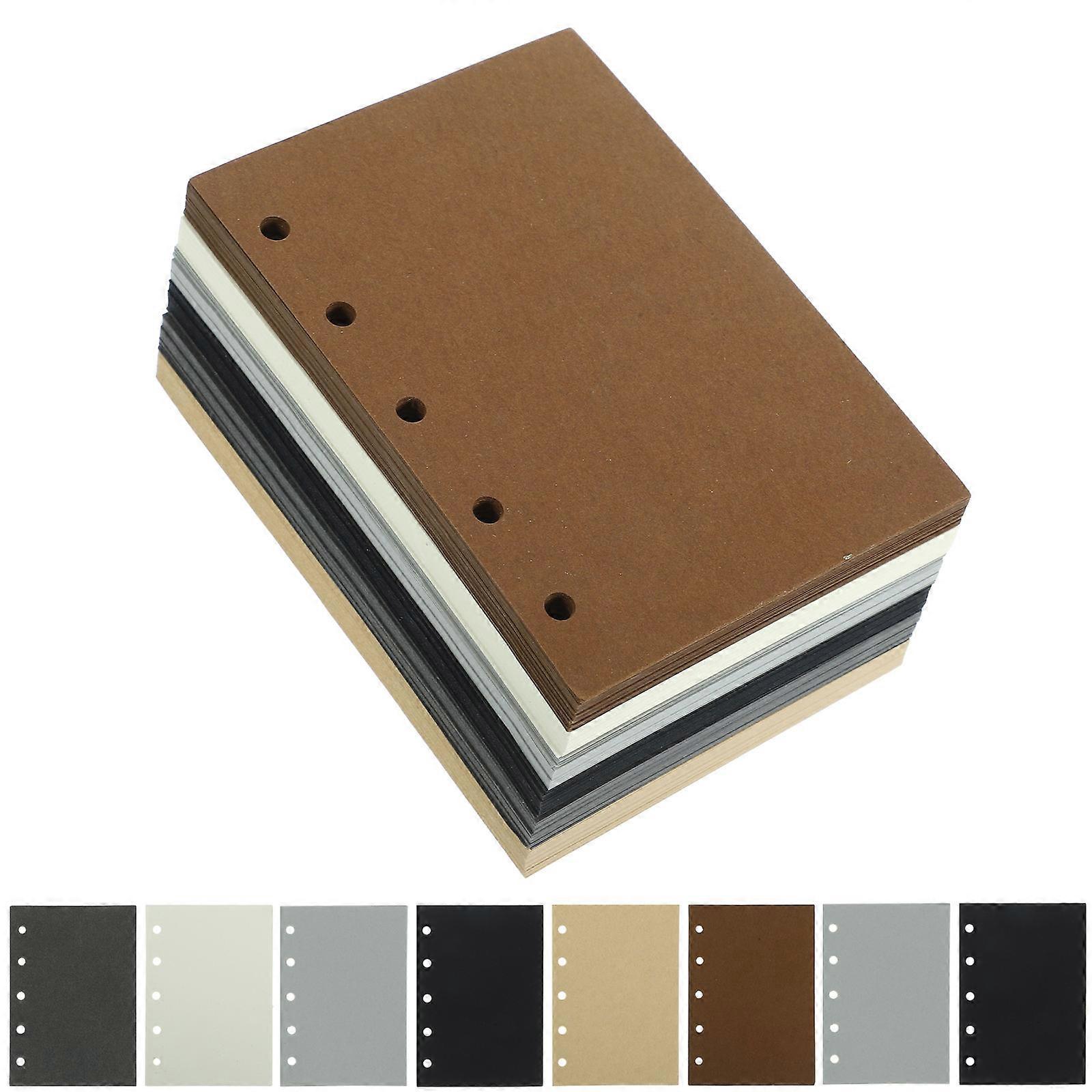 Assorted Color Loose Leaf Notepad Refills for Writing 300Pcs Paper Material
