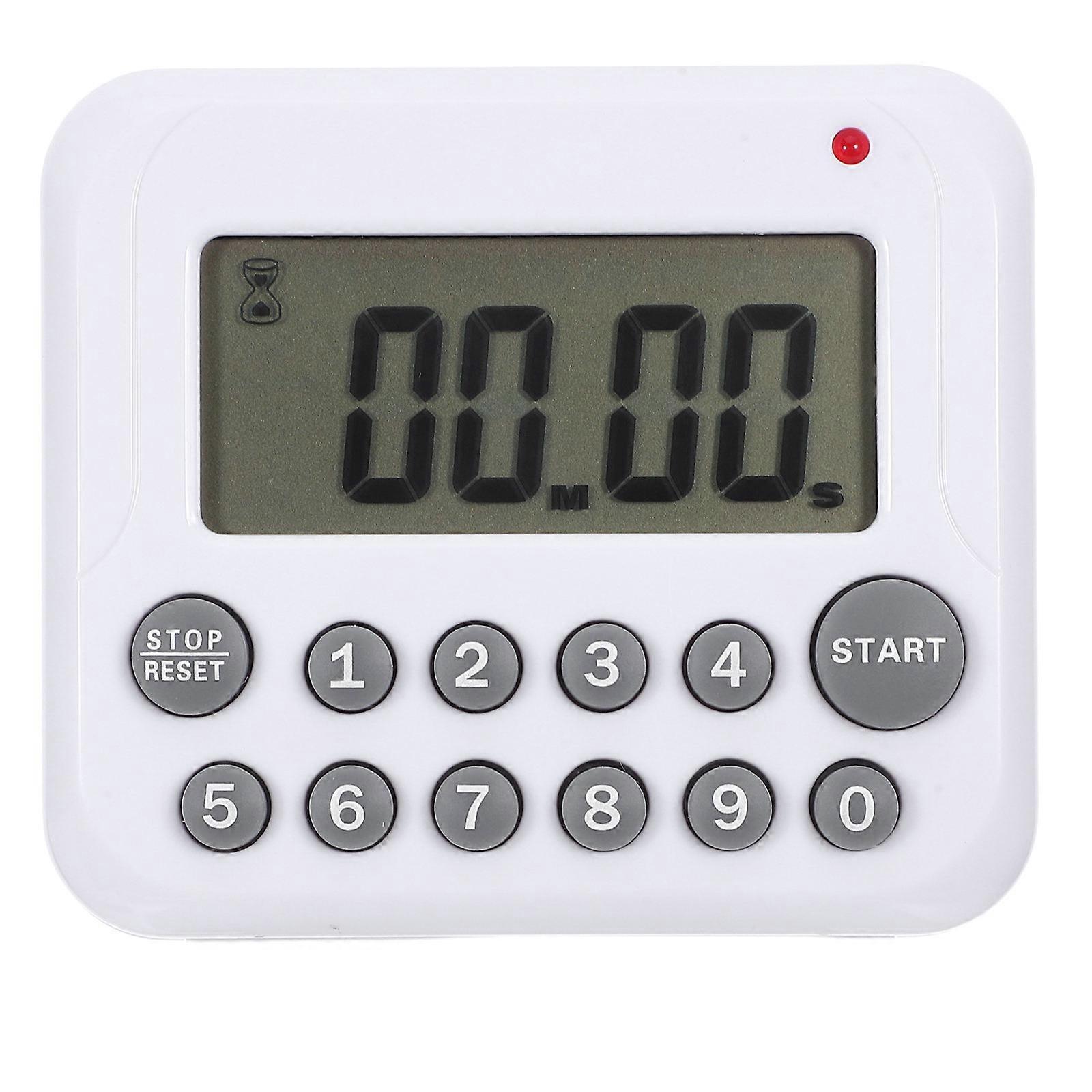 Digital Countdown Clock For Home Users In Kitchen Featuring Time Reminder Function Ultra Thin Design 1Pack