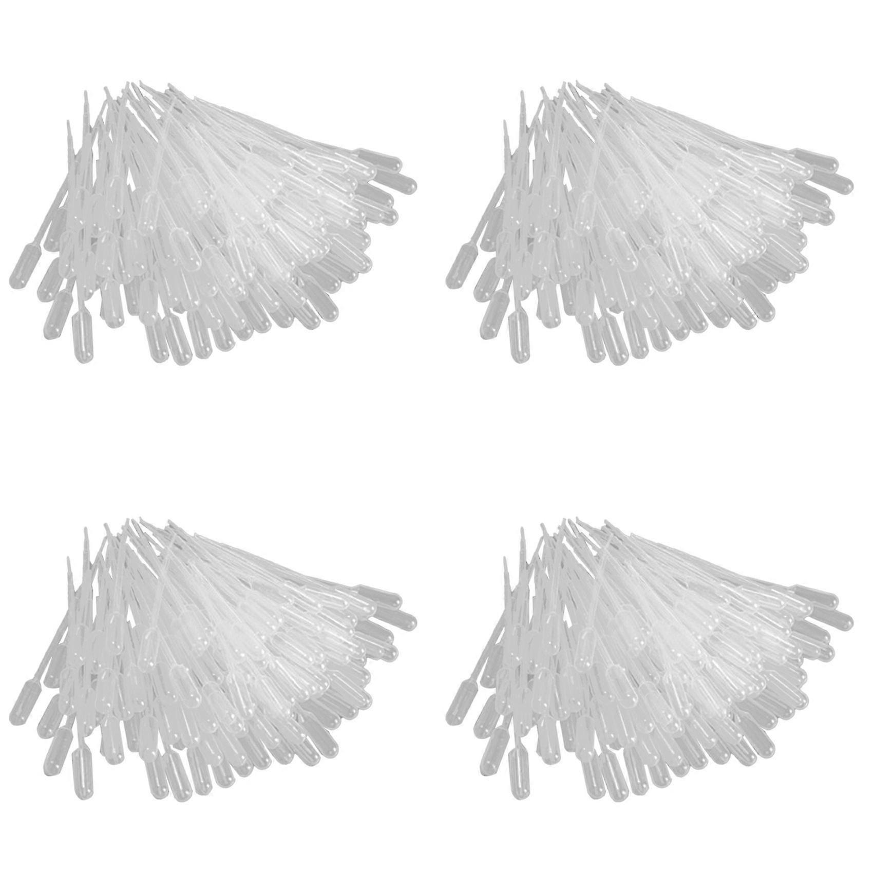 400PCS Graduated Pipettes Dropper Polyethylene (1Ml)