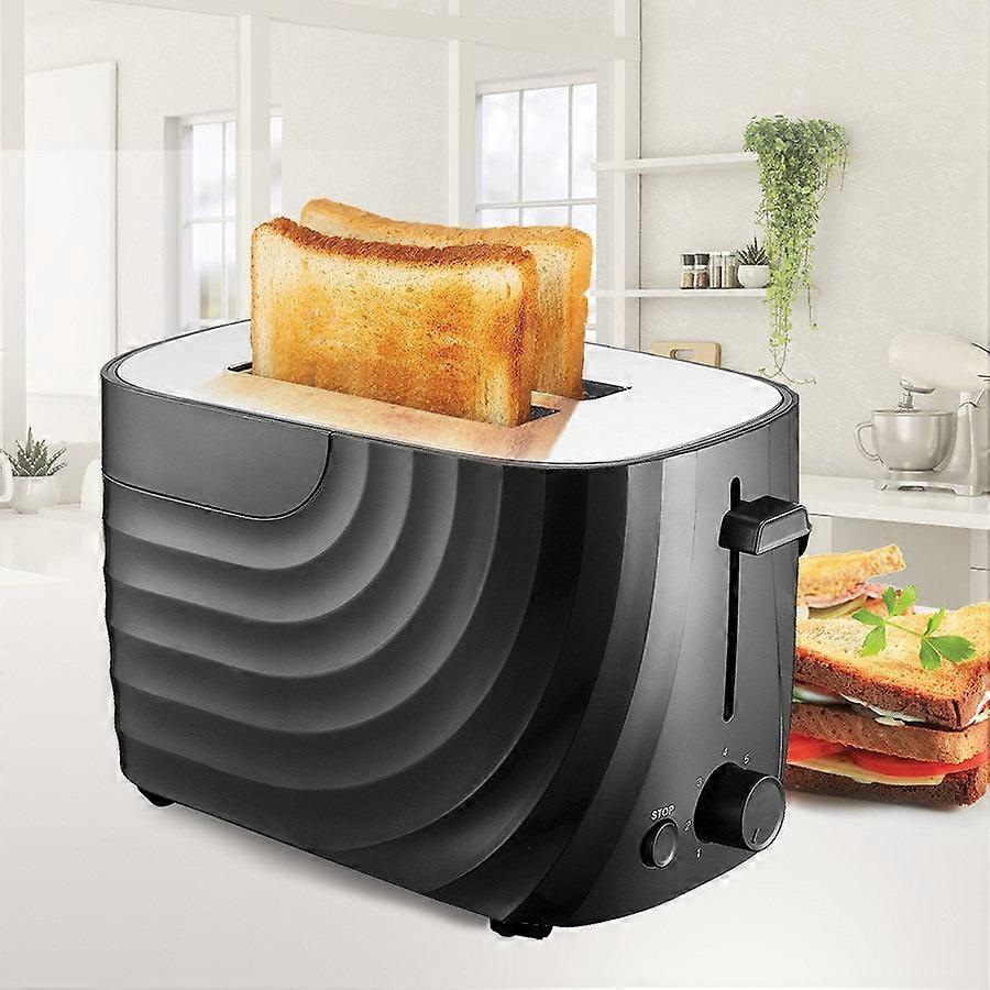 Maestro MR-706-schwarzer Toaster Schwarz