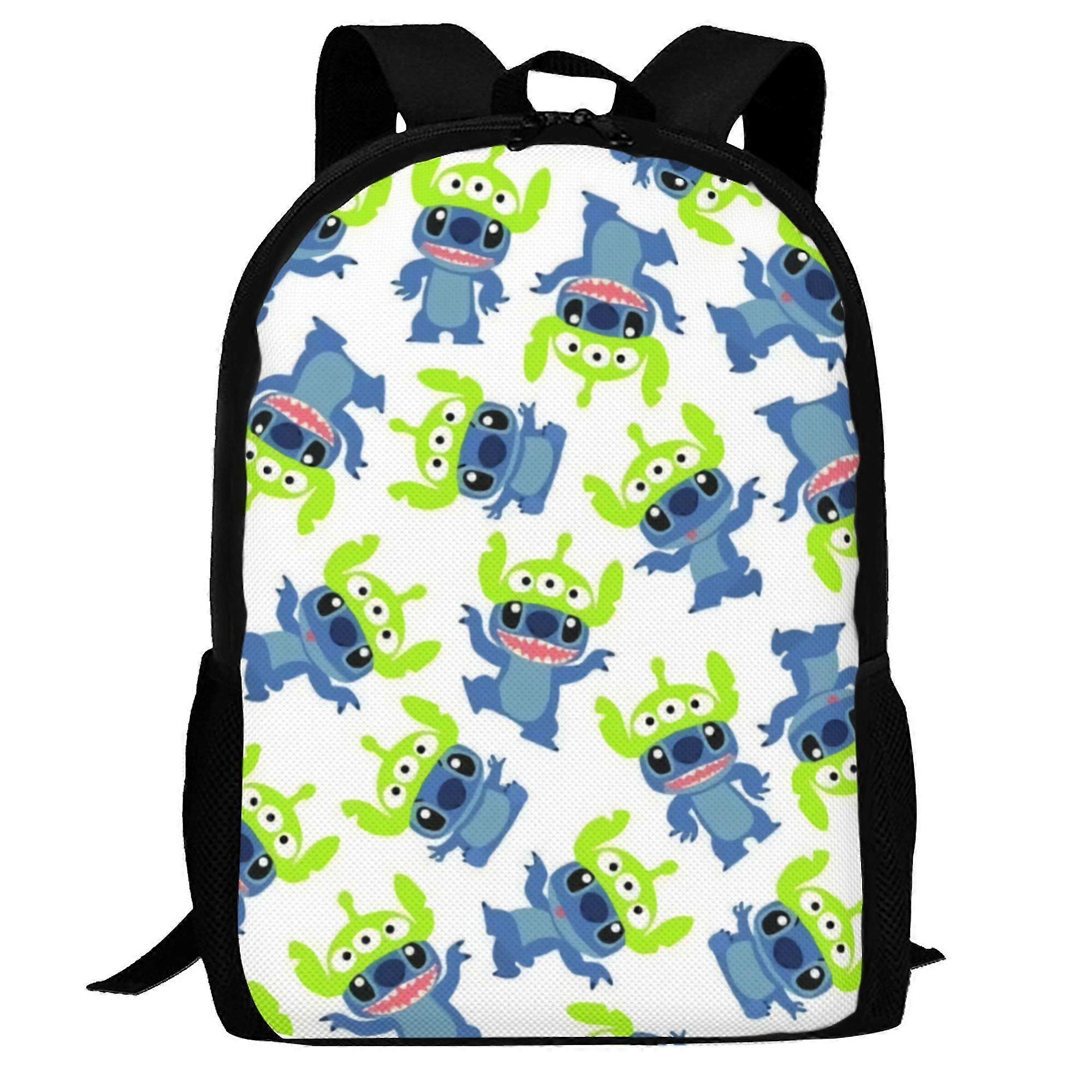 j6684 Lilo & Stitch Backpack for Kids Boys Girls Large Capacity Multifunction School Backpacks Lightweight Sports Travel Laptop Bag Daypack e6684
