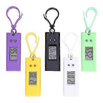 Chaveiro eletrônico de bolso para estudantes, conjunto com 5 unidades.