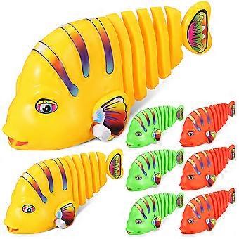 8pcs aufziehen Fisch Spielzeug Uhrwerk Badewanne Fisch Spielzeug Pool Spielzeug Party Favoriten Tier Bad Spielzeug