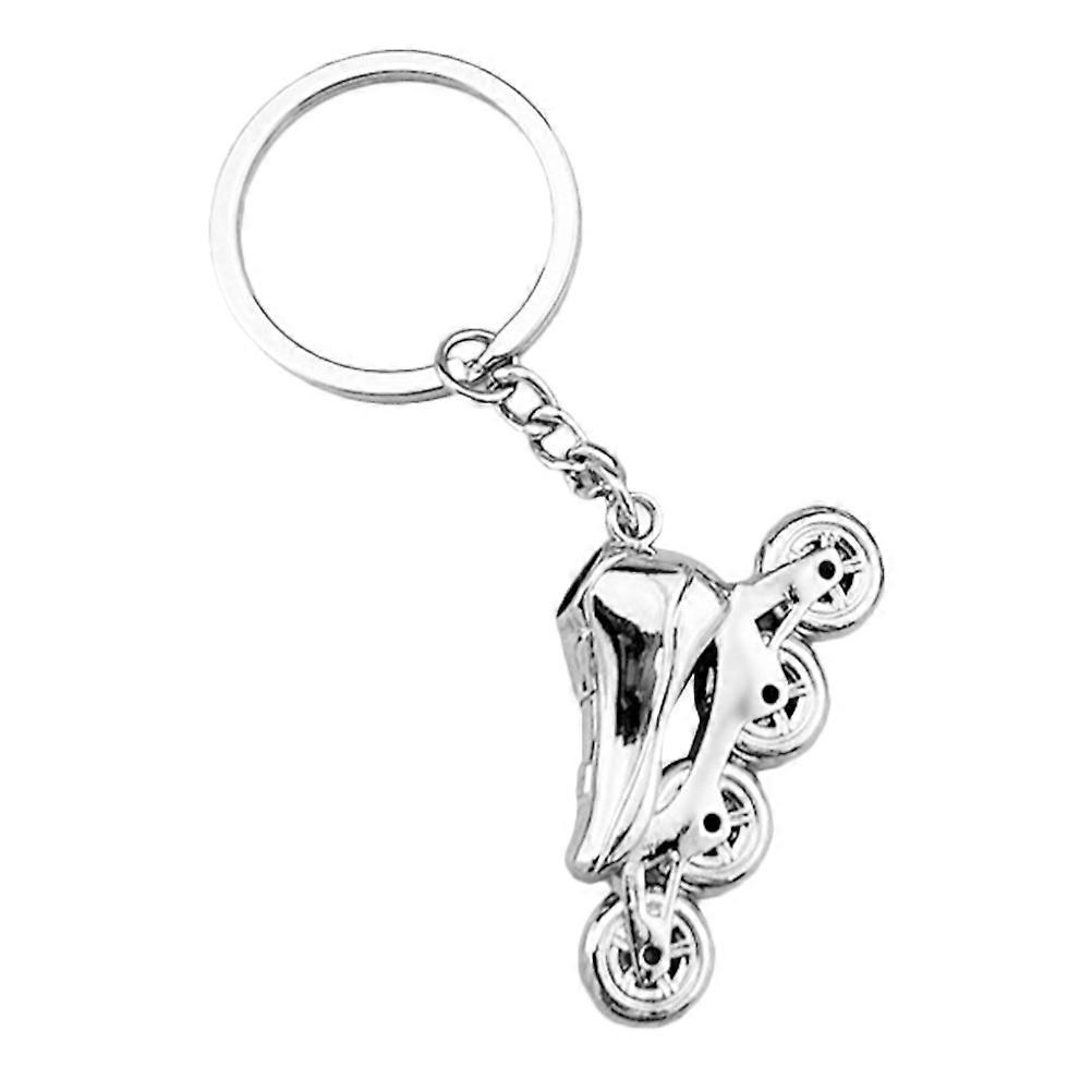 Roller Skating Keychain Key Ring Backpack Charm Bag Keychain Skating Lover Gift