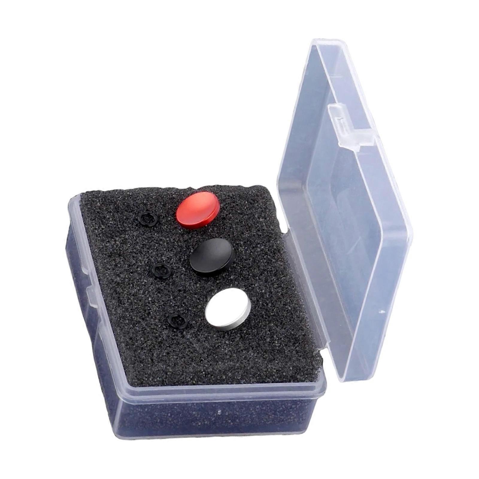 10mm Aluminum Shutter Button Cover Shutter Release Button Replacement For Camera Protective Prevent Damage Accessories Multicolor