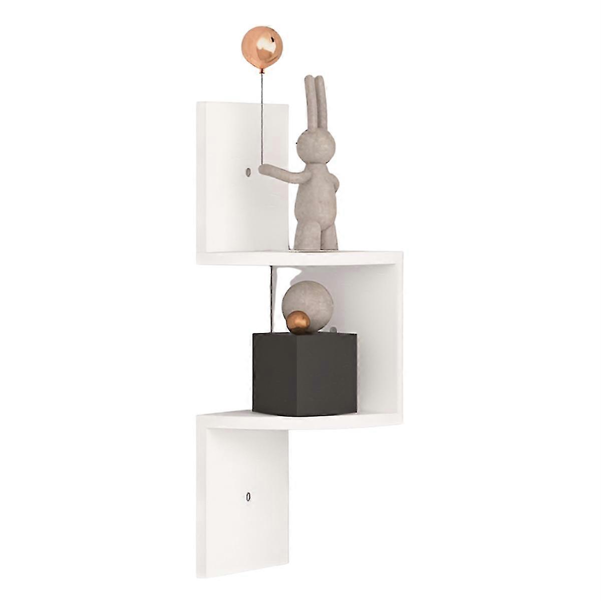 Wall Bookshelf Multi-Layer Wall Mounted Storage Rack B