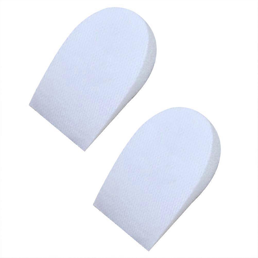 Men's Memory Heel Memory Heel Cushion (White) - pair
