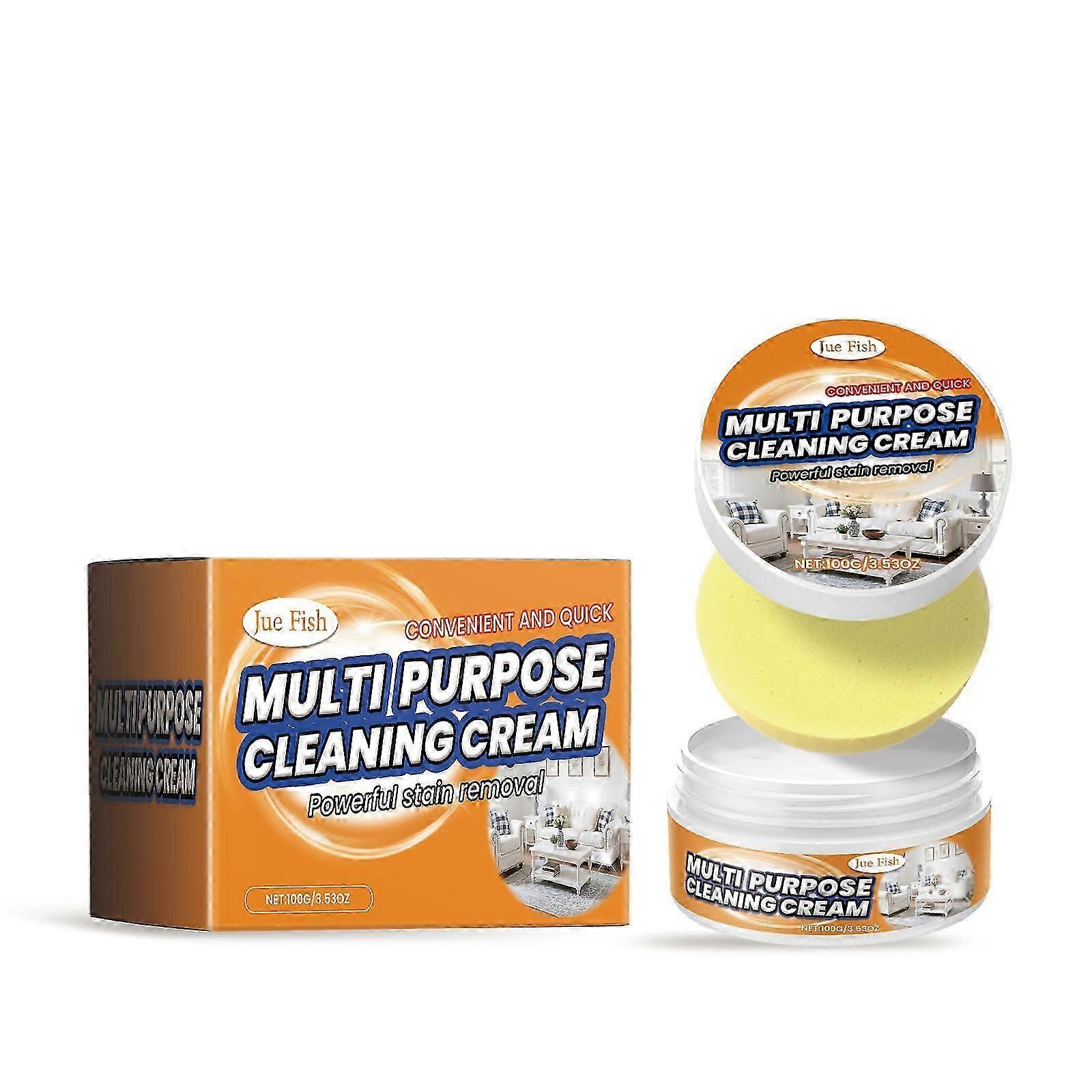 Multi-Purpose Kitchen Cleaning Paste, Stain Remover, Eco-Friendly, Fast-Acting ,1set