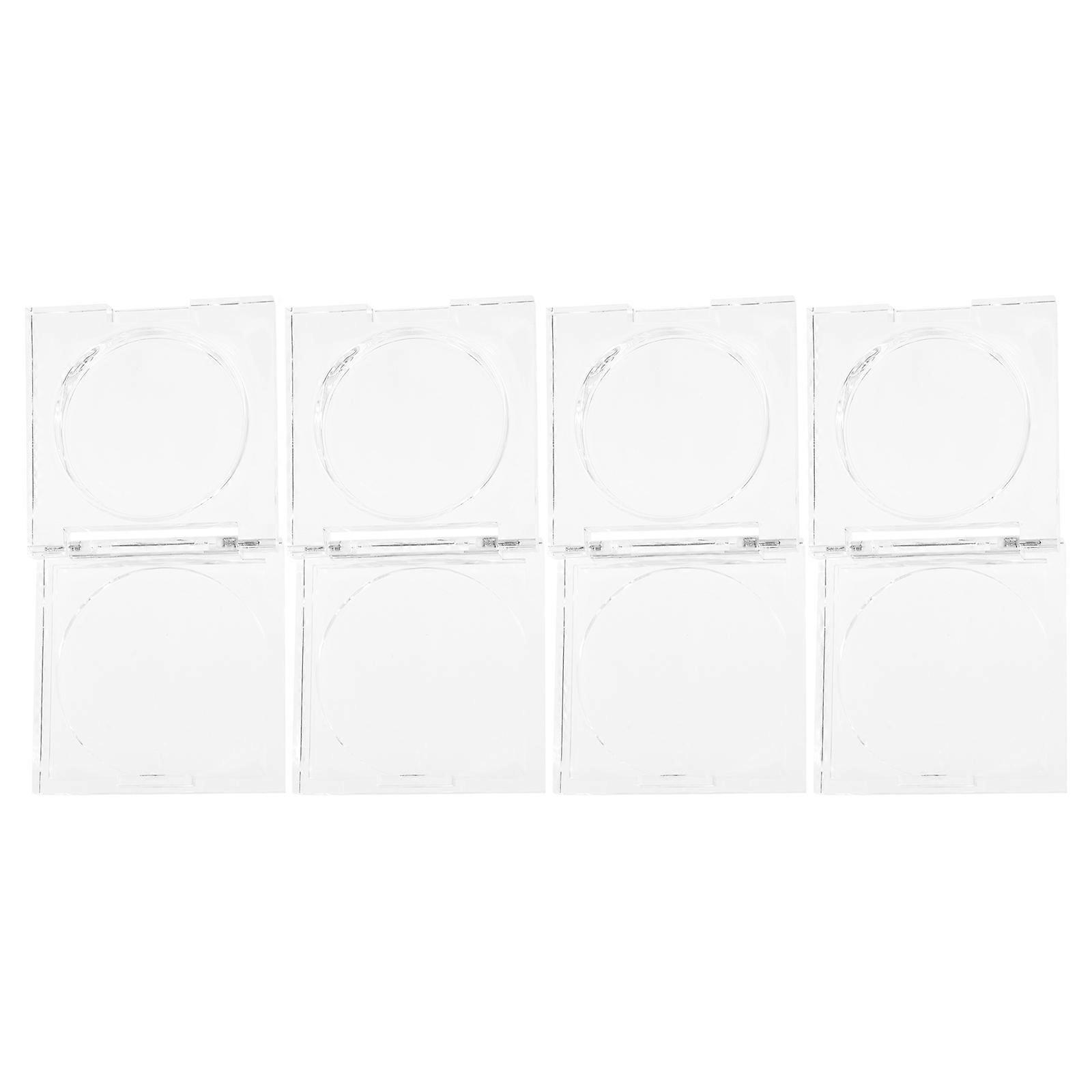 Ps Transparent Compact Empty Highlighter Case for Storage 4Pcs