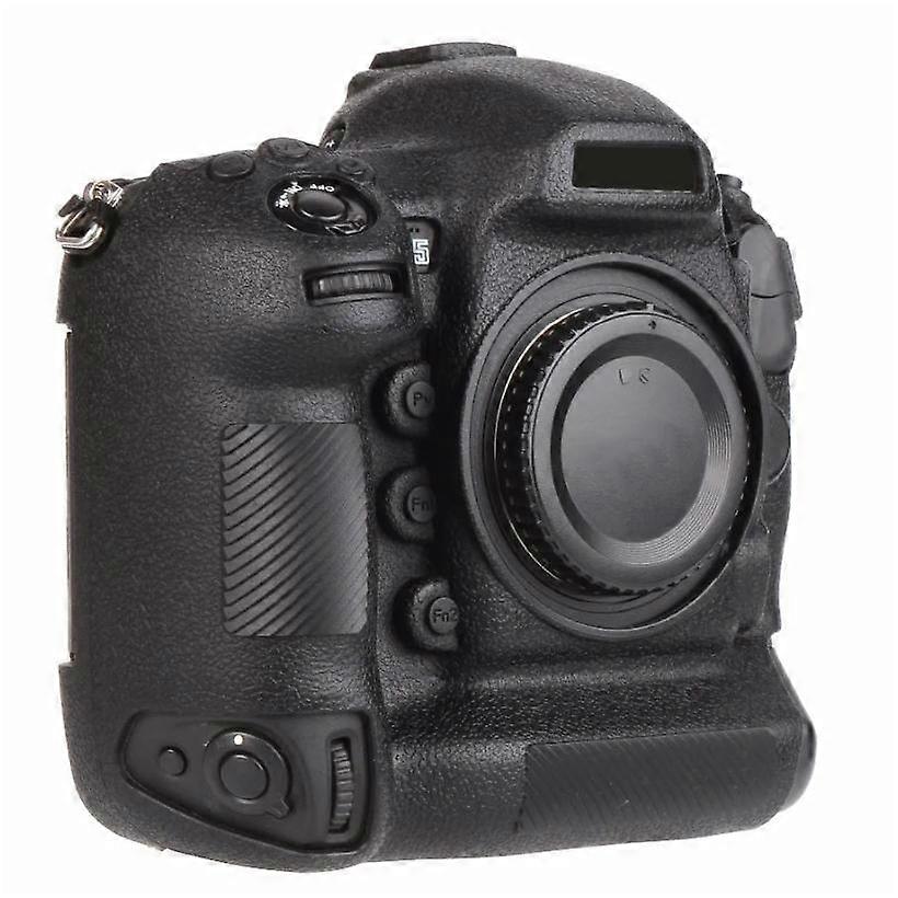 Litchi Texture Soft Silicone Camera Protective Case For Nikon D5