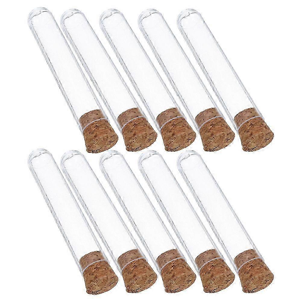 Plastic Test Tubes with Stopper for Bead Storage 40Pcs Pack